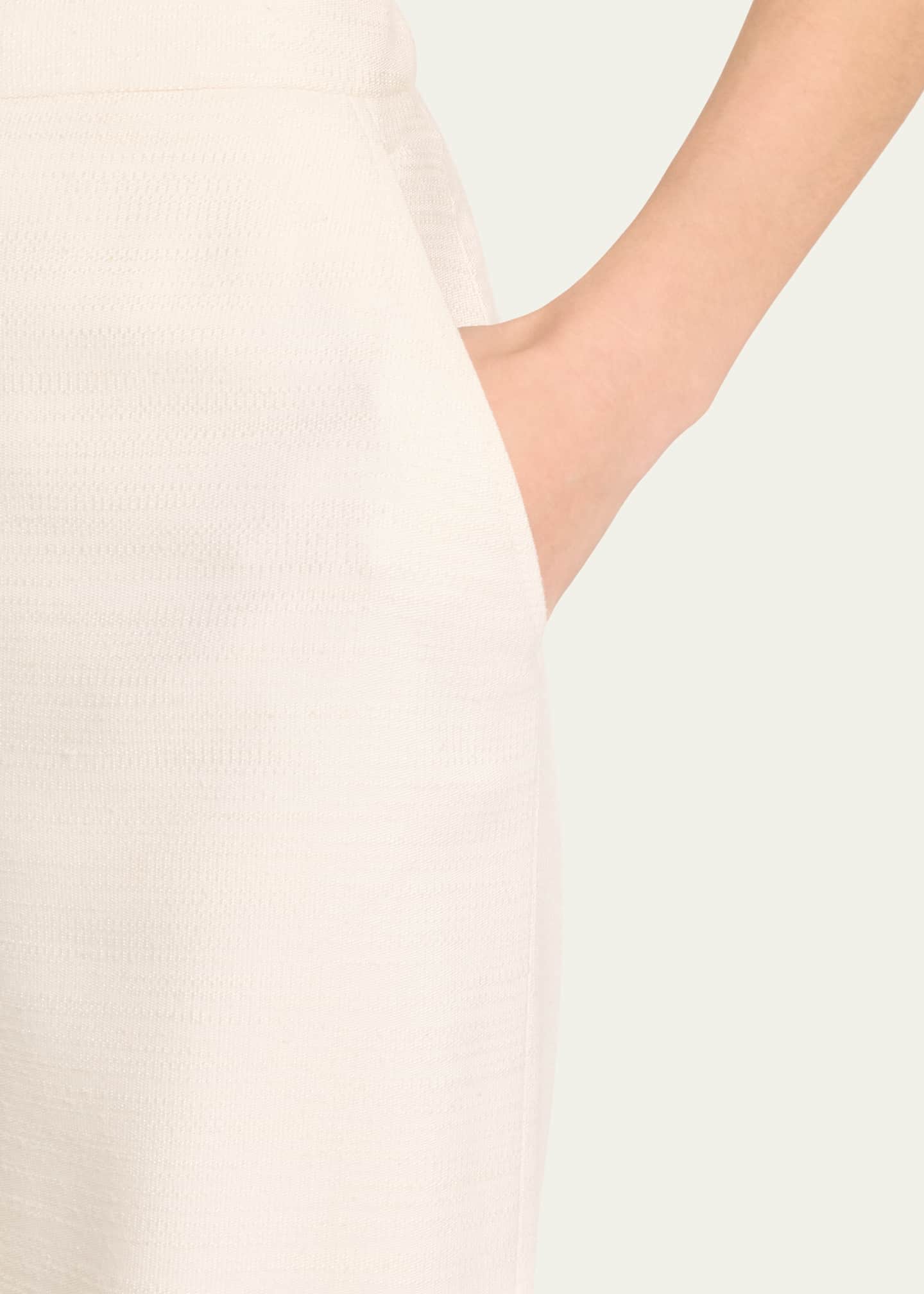 Chloe x Atelier Jolie Silk Wide-Leg Trousers Image 5 of 5