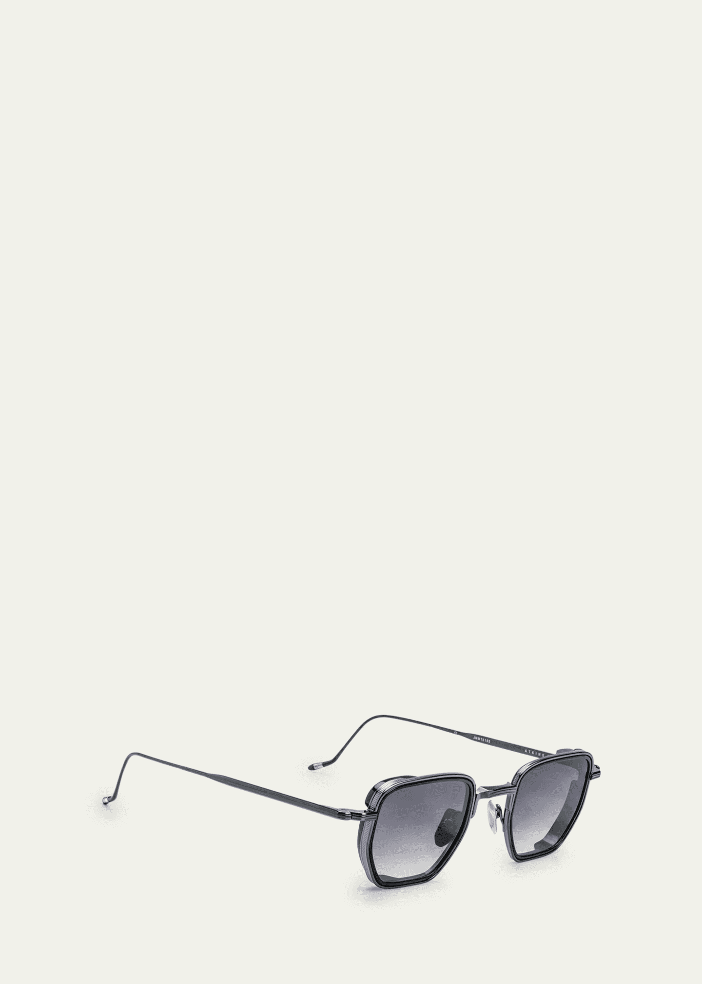 Jacques Marie Mage Men's Atkins Titanium Aviator Sunglasses Bergdorf