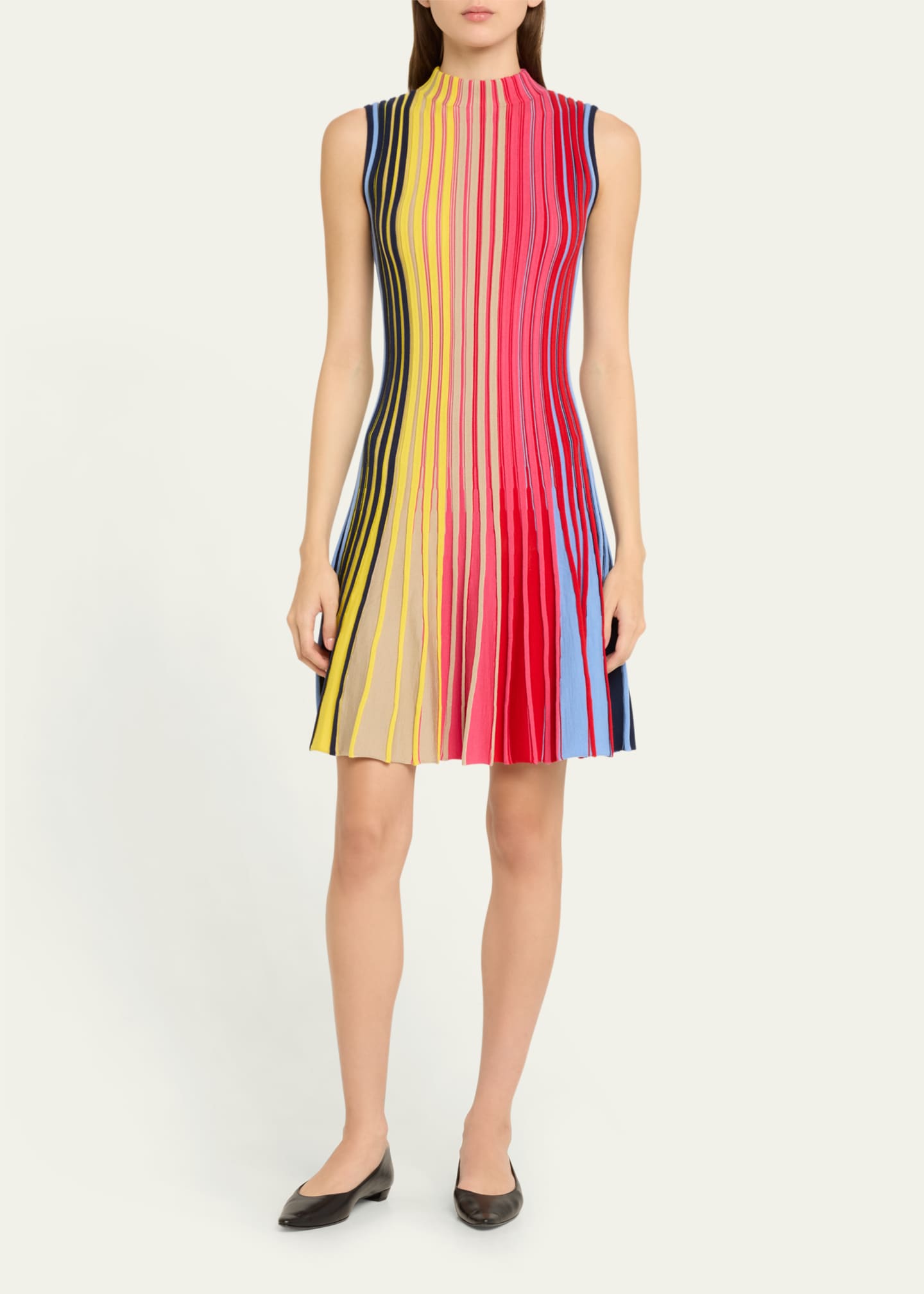 rainbow fit and flare dress Royal Rainbow main image 1