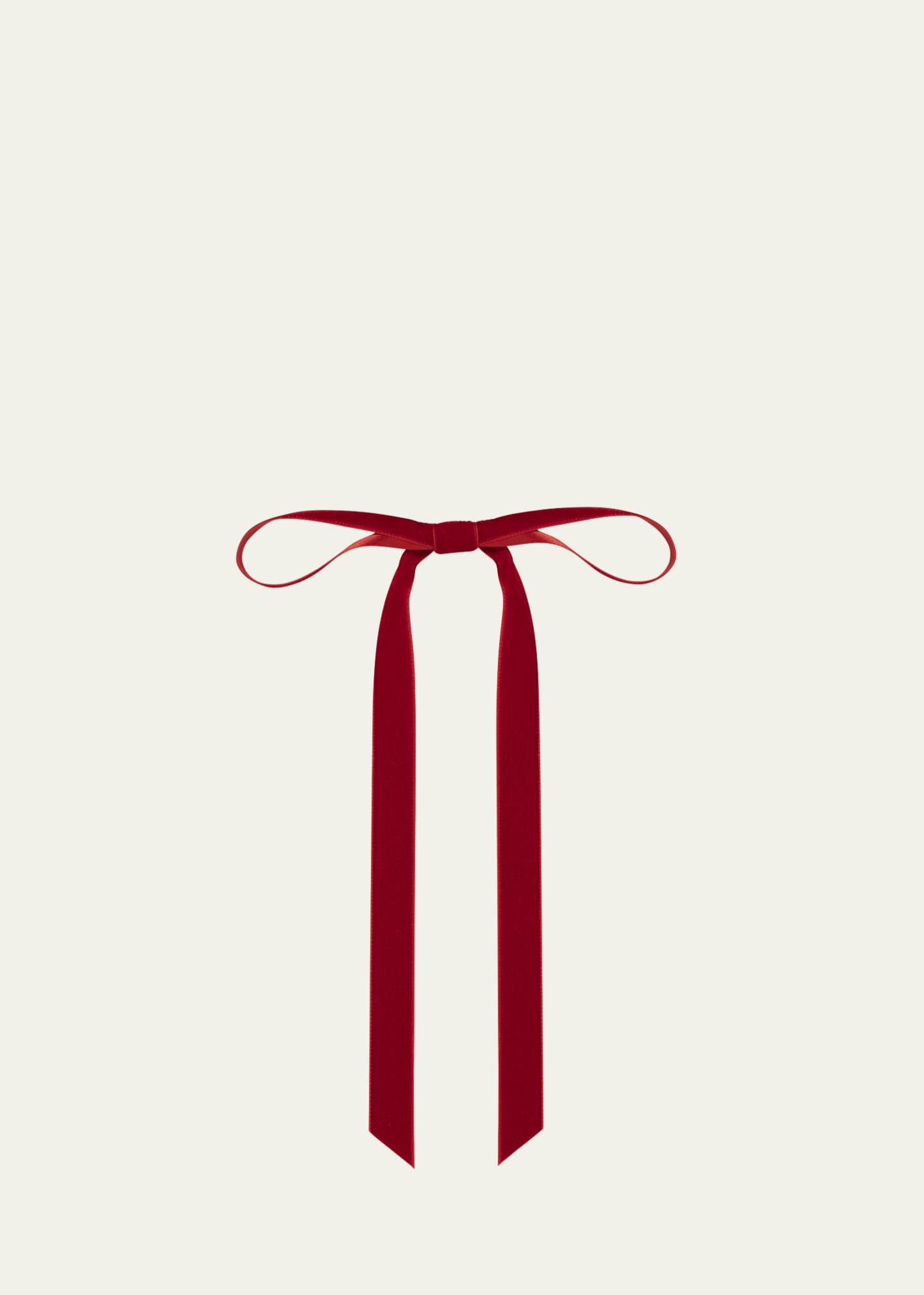Jennifer Behr Aida Velvet Bow Barrette