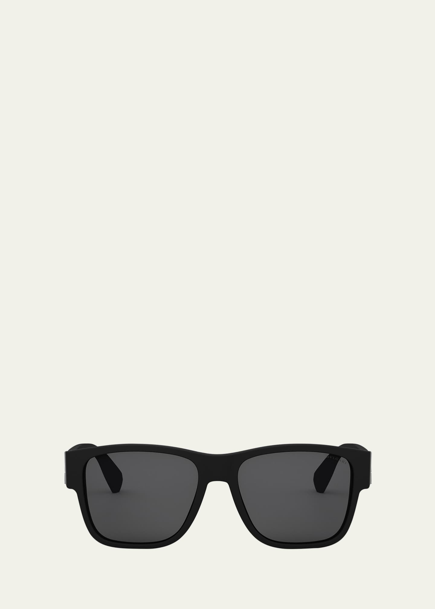BVLGARI Aluminum Geometric Sunglasses Image 1 of 3