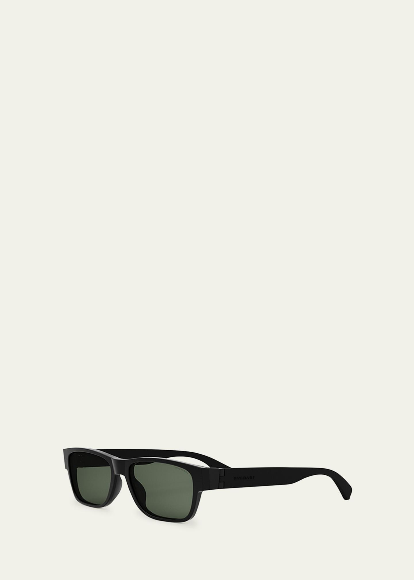 BVLGARI Aluminum Geometric Sunglasses - Bergdorf Goodman