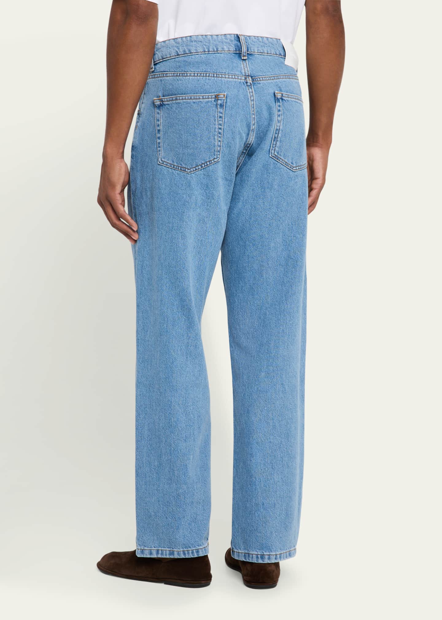 Les Coyotes De Paris Men's Straight-Leg Jeans Image 3 of 5
