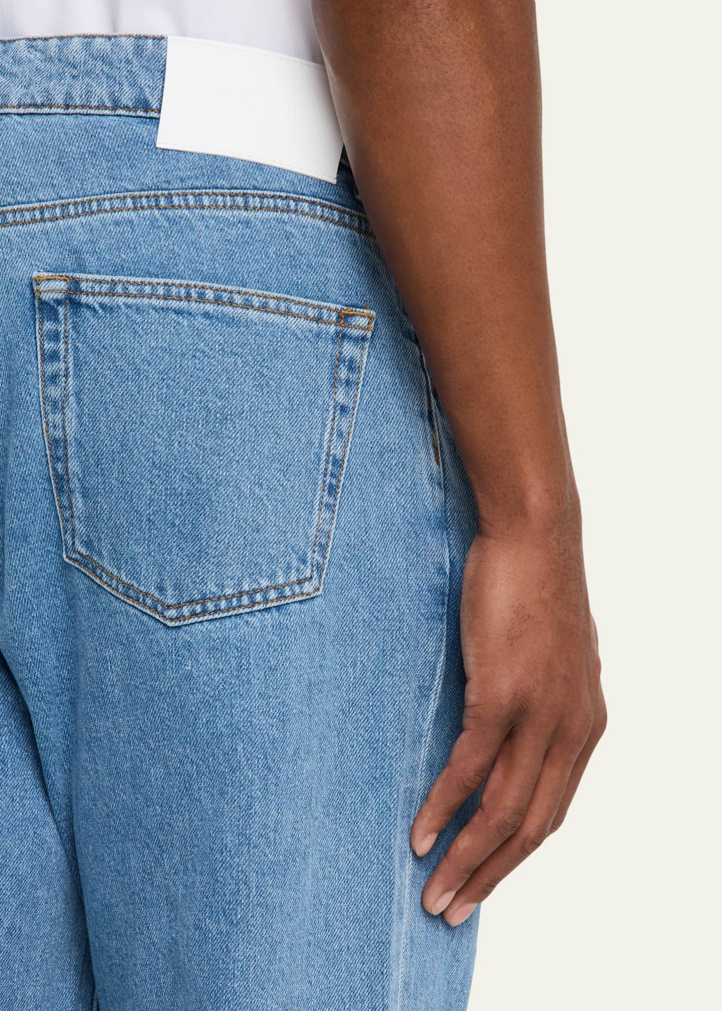 Les Coyotes De Paris Men's Straight-Leg Jeans Image 5 of 5