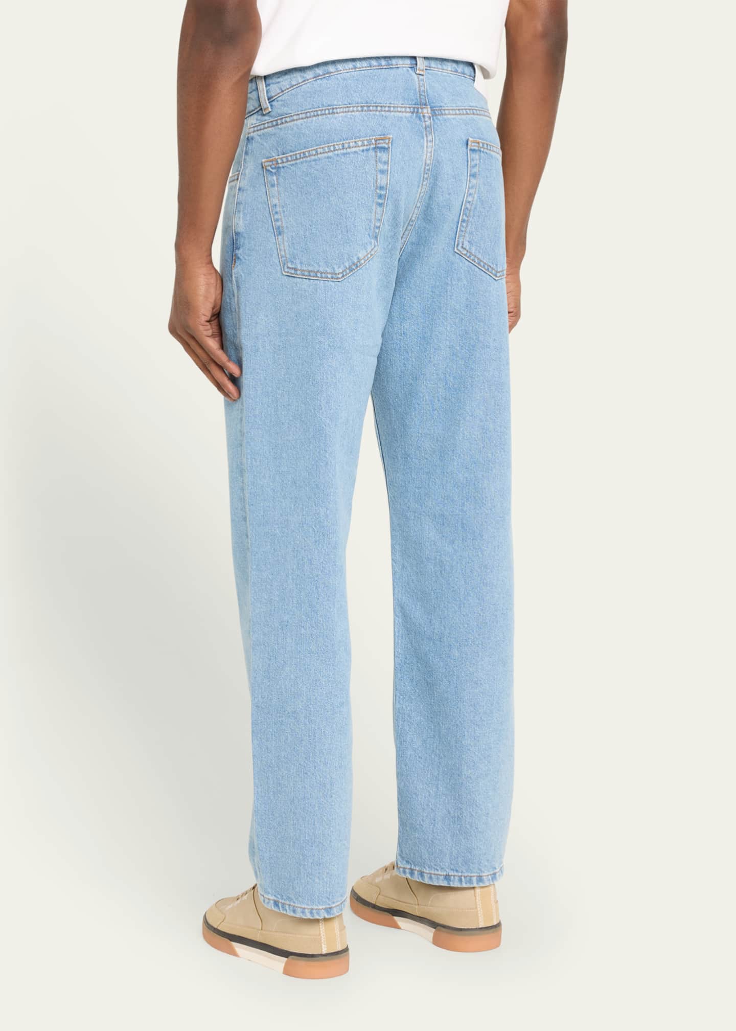 Les Coyotes De Paris Men's Straight-Leg Jeans Image 3 of 5