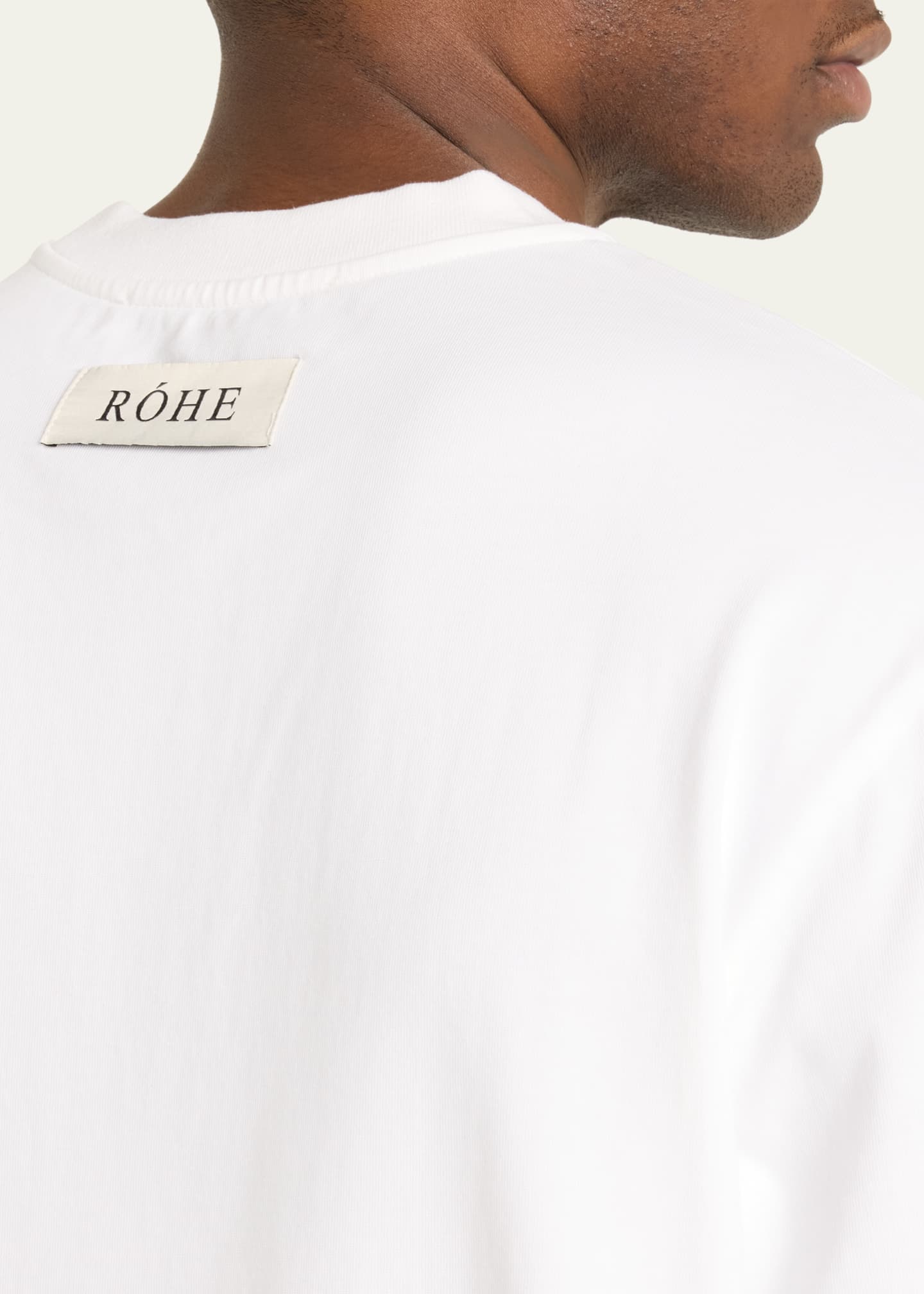 Róhe White Oversized Shirt