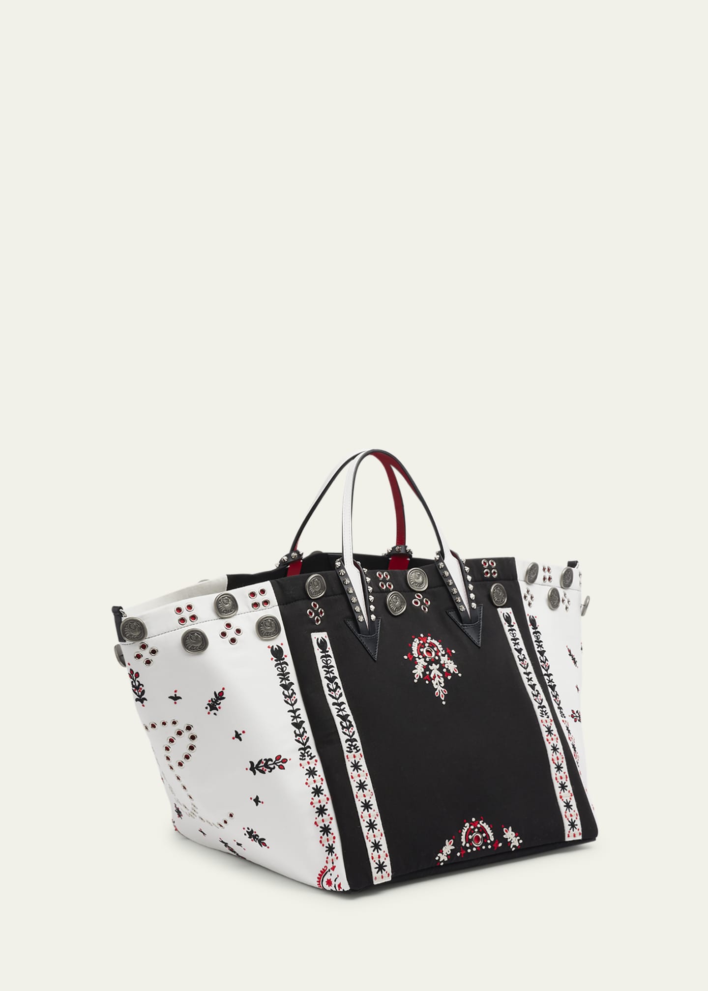 Christian Louboutin Breizcaba Large Tote in Canvas Image 3 of 5