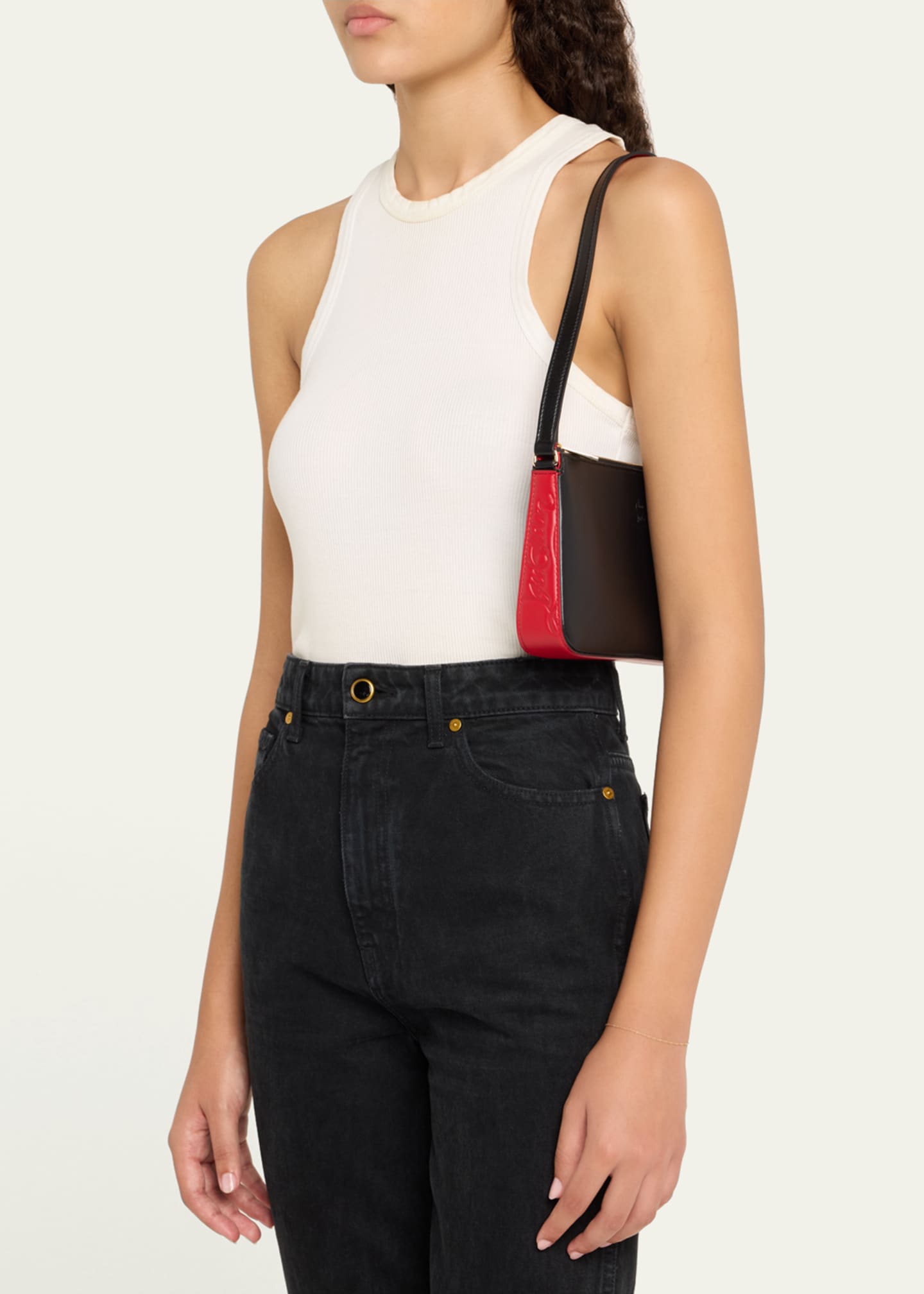 Christian Louboutin Loubila Shoulder Bag in Nappa Image 2 of 6