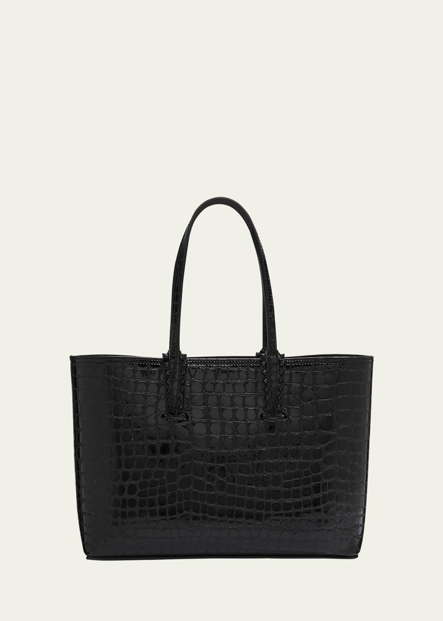 Christian Louboutin Cabata Small in Alligator Embossed Leather Image 1 of 5
