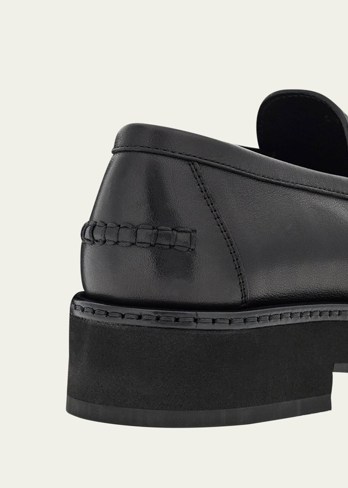 Ferragamo Maryan Calfskin Gancini Bit Loafers Image 2 of 2