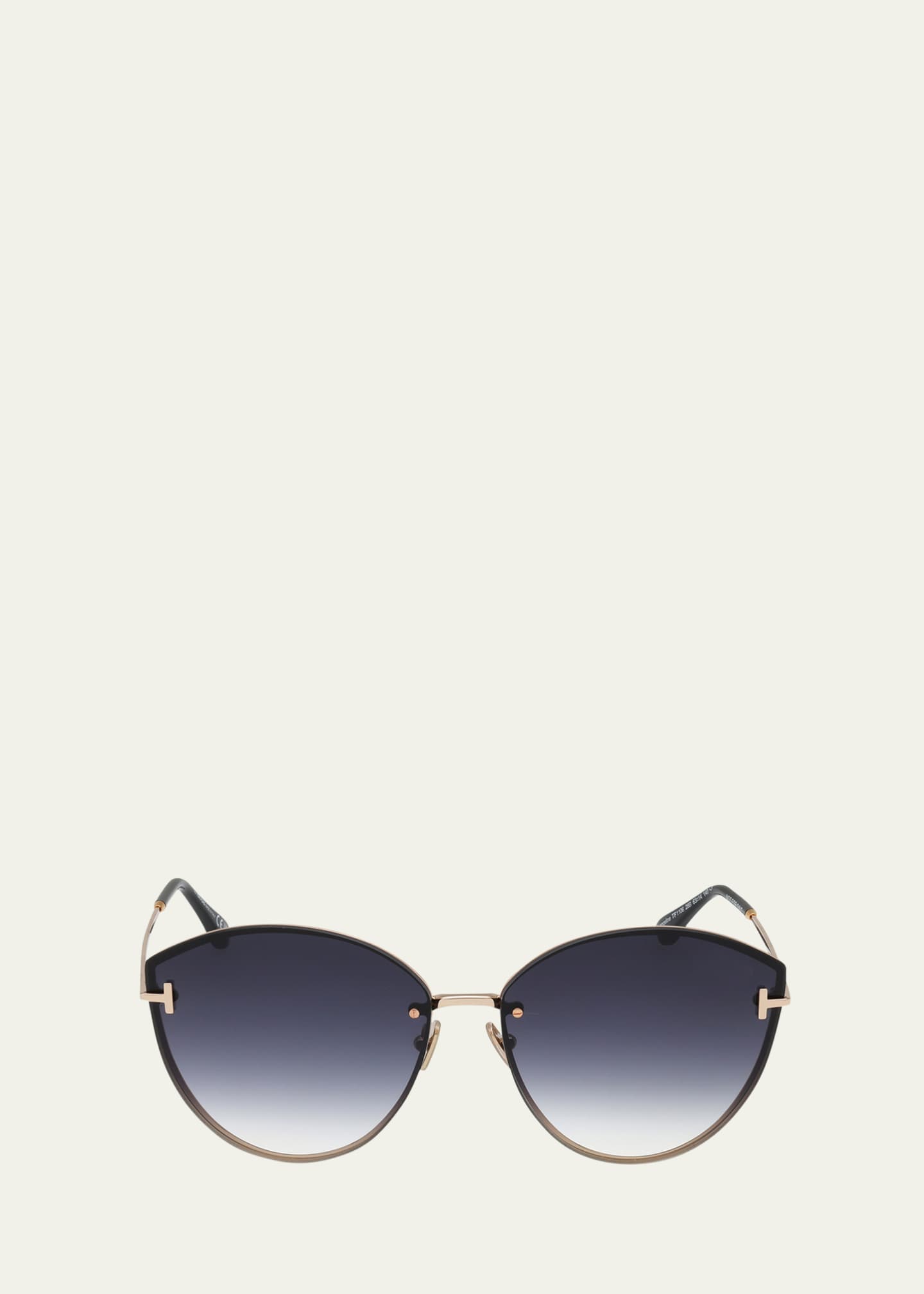 TOM FORD Evangeline Metal Cat-Eye Sunglasses - Bergdorf Goodman