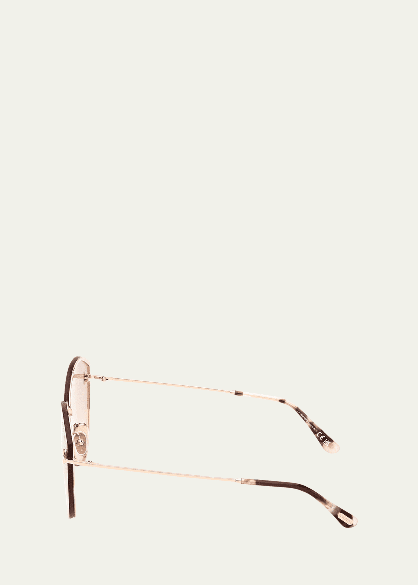TOM FORD Evangeline Metal Cat-Eye Sunglasses Image 3 of 5