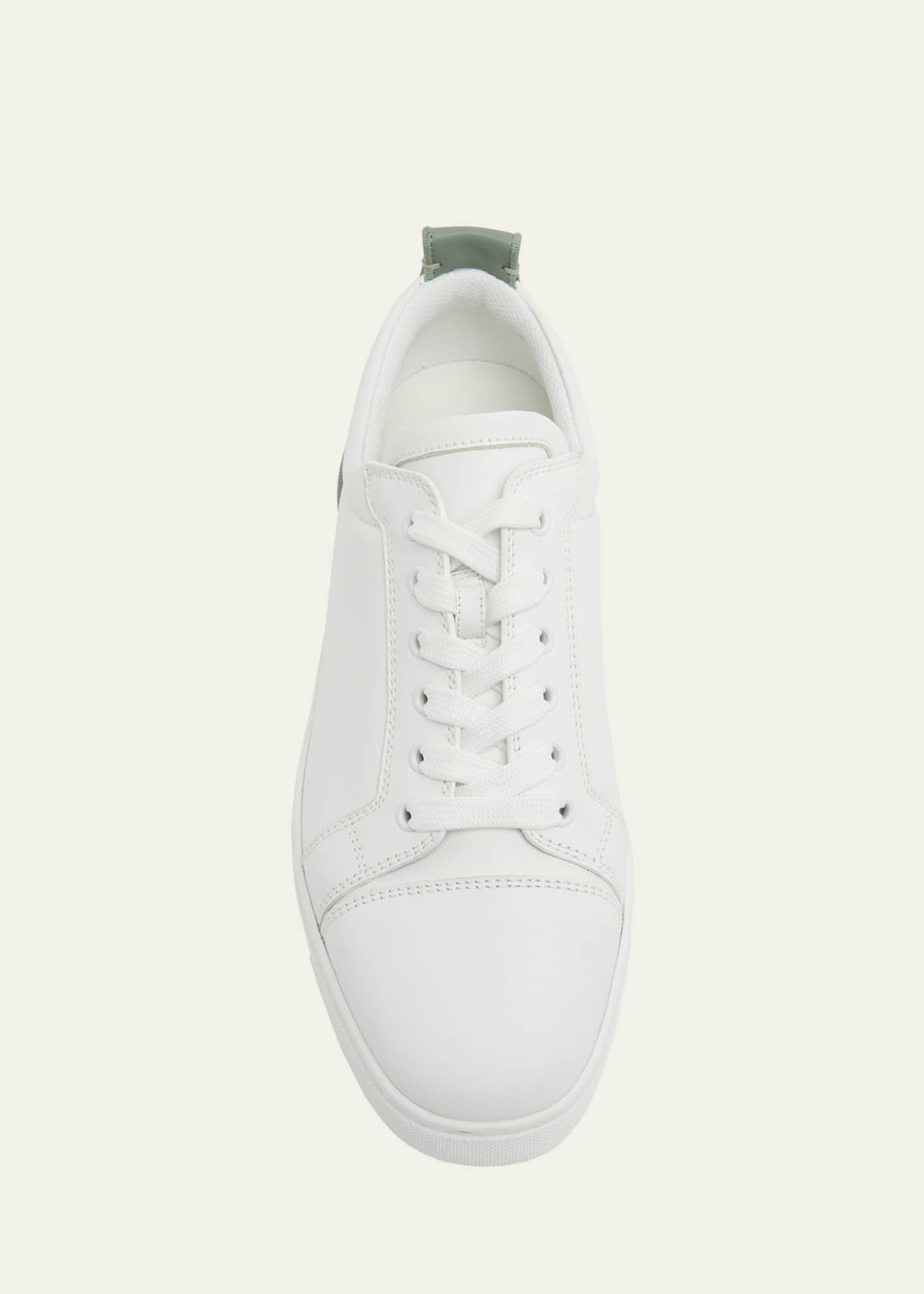 Christian Louboutin Men's Fun Louis Junior Low-Top Leather Sneakers Image 6 of 7