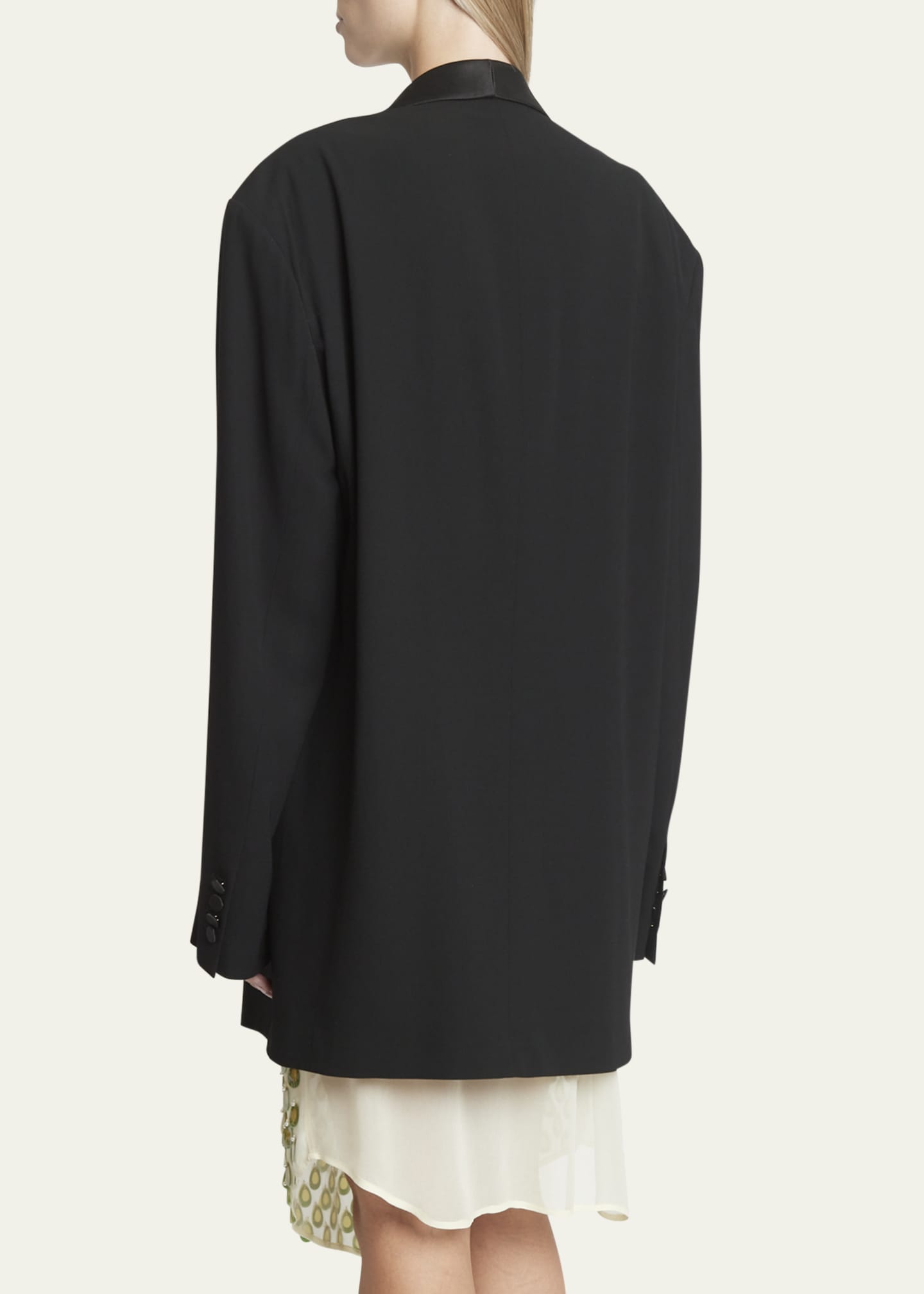 Dries Van Noten Blissy Oversized Tuexdo Jacket - Bergdorf Goodman