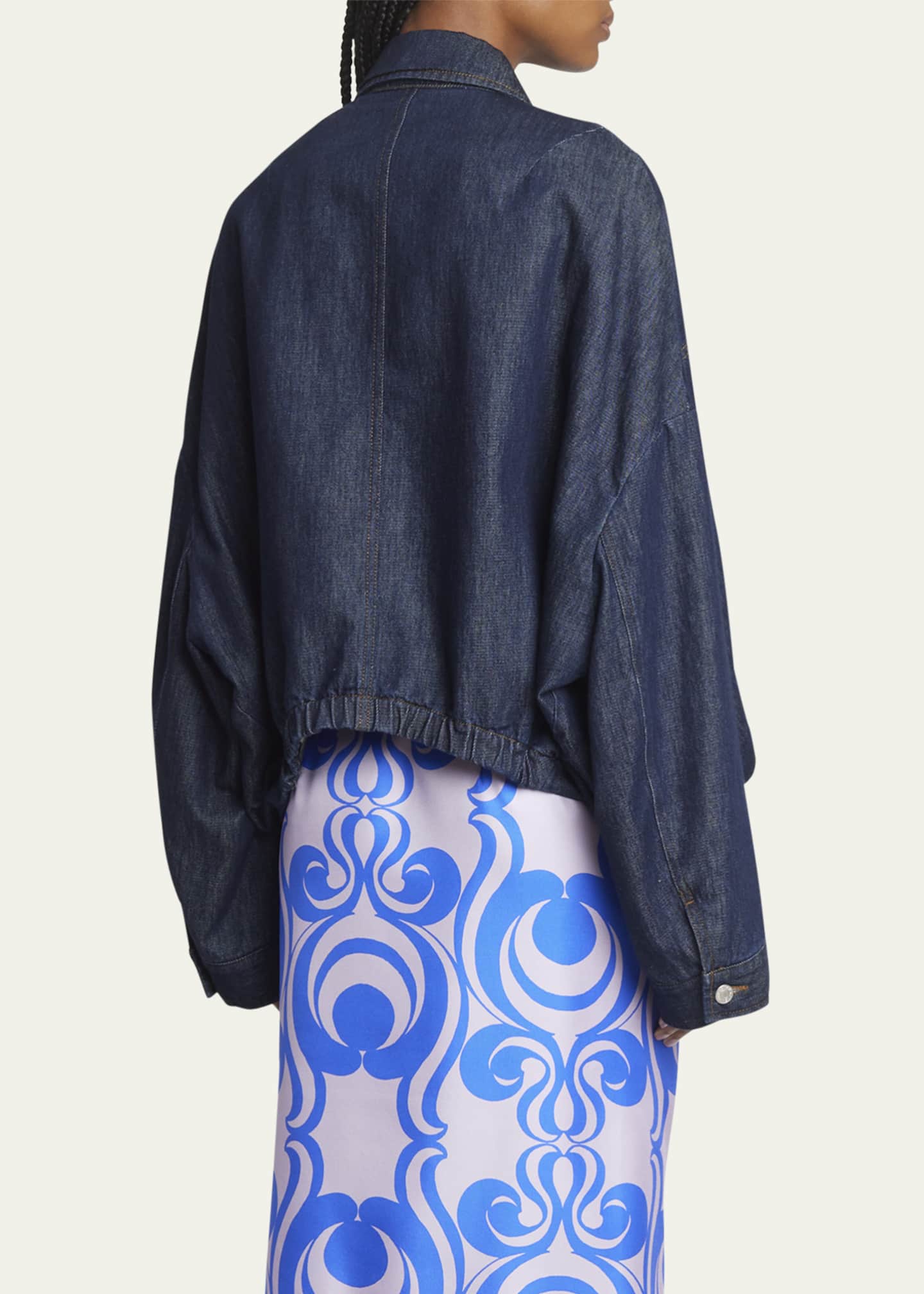 Blouson denim hot sale