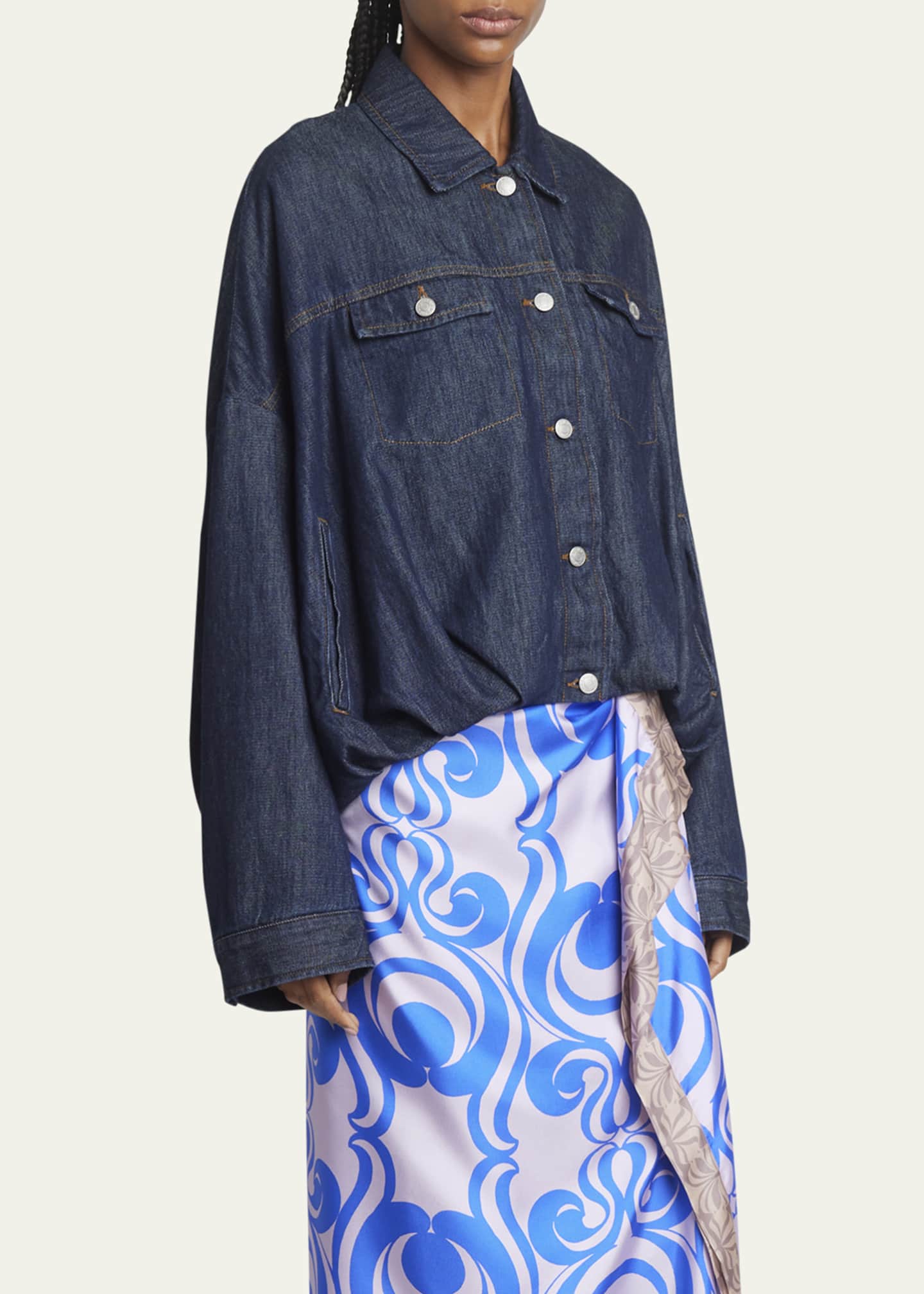 Blouson denim discount
