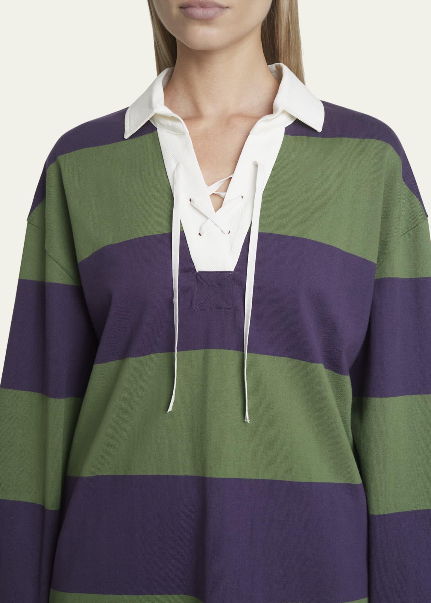 Dries Van Noten Purple Oversized Sweatshirt