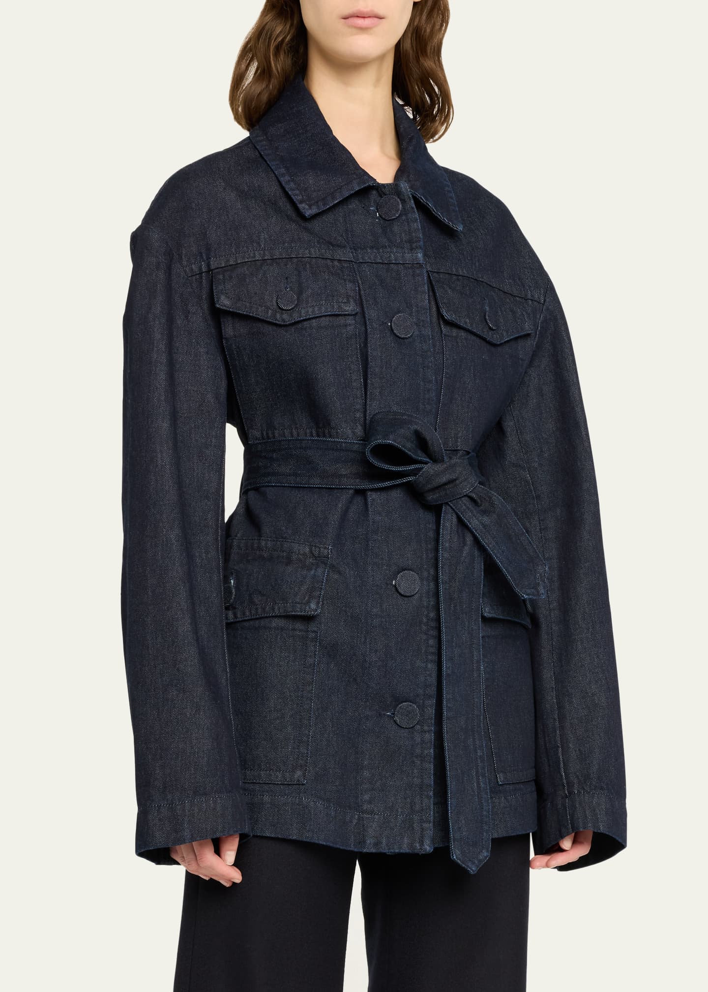 ジャケット DRIES VAN NOTEN Women Outer 2410104028255 49127 504 BLUE 23759112_53661101_600.jpg