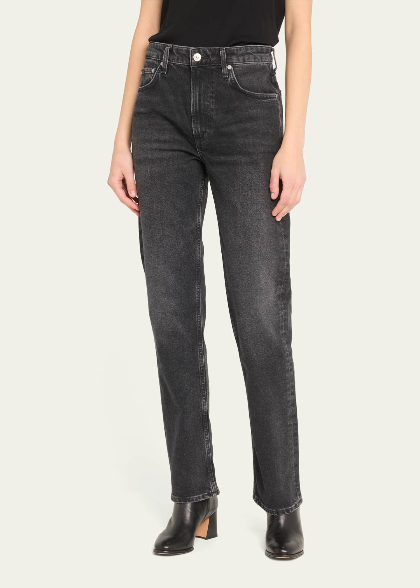 Citizens of Humanity Zurie High Rise Straight Jeans - Bergdorf Goodman
