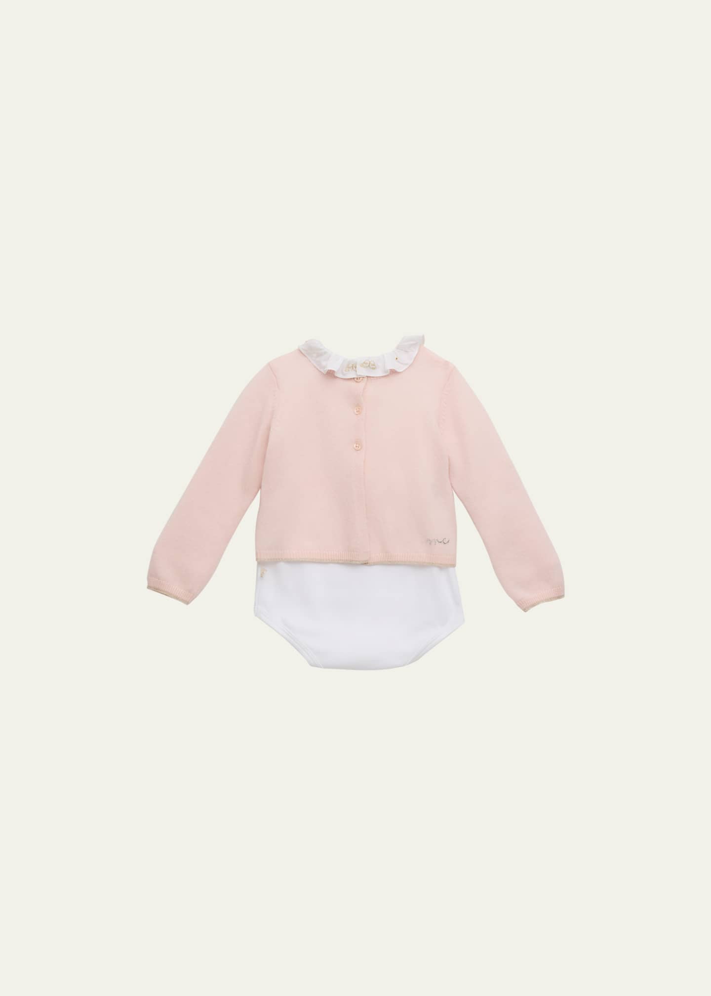 Marie Chantal Girl's Cassiel Cashmere Angel Gift Set, Size 3M-18M Image 1 of 3