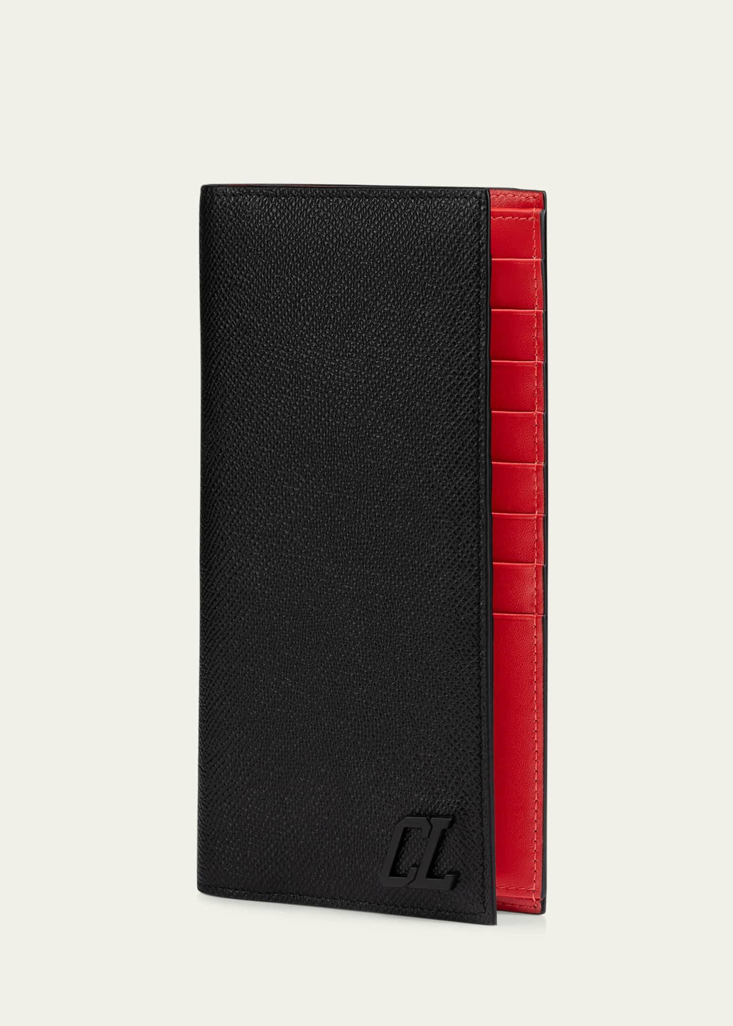 Loubi54 - Wallet - Alligator embossed calf leather - Black