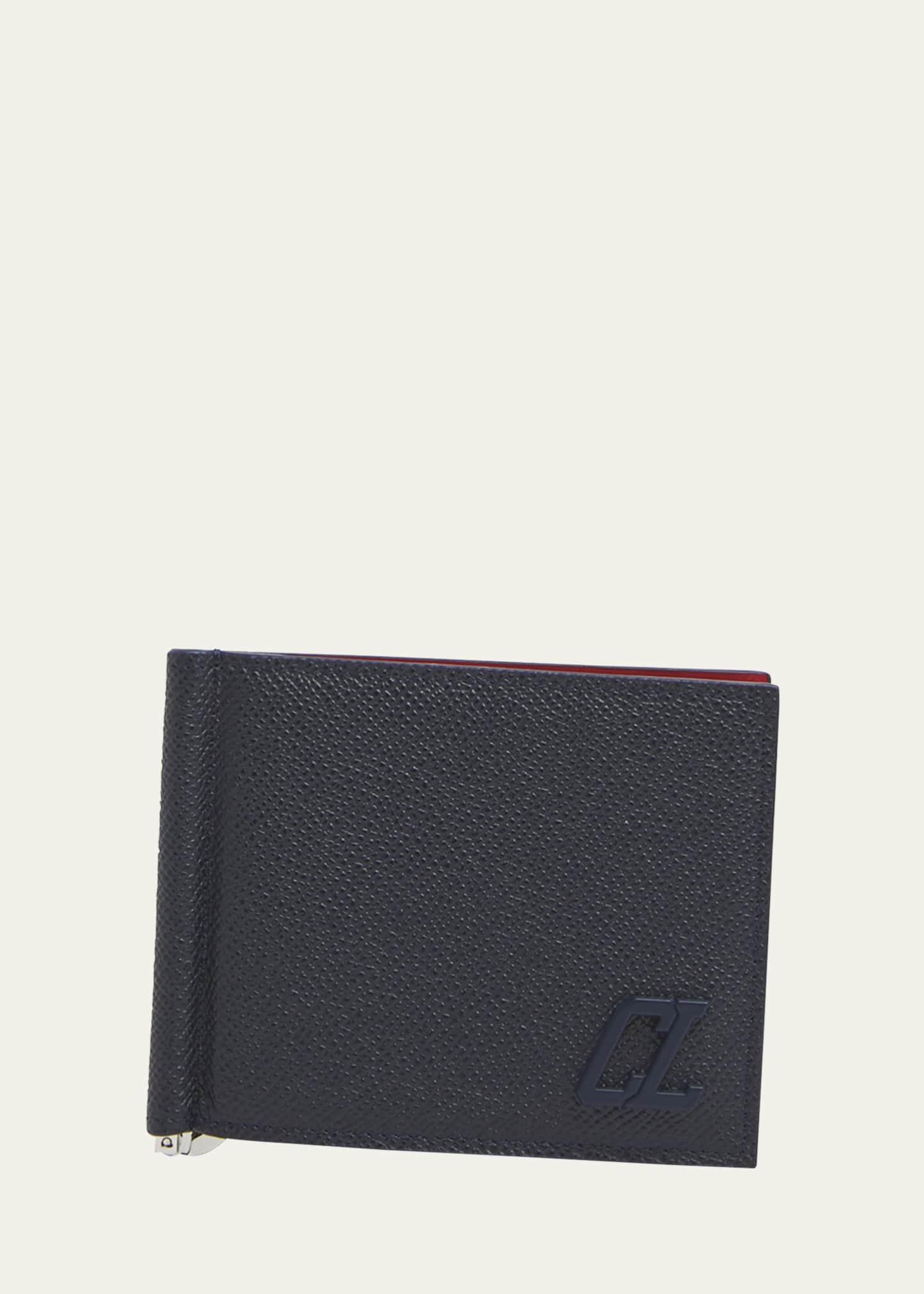 Christian Louboutin Men's Groovy Money Clip Wallet Image 1 of 3