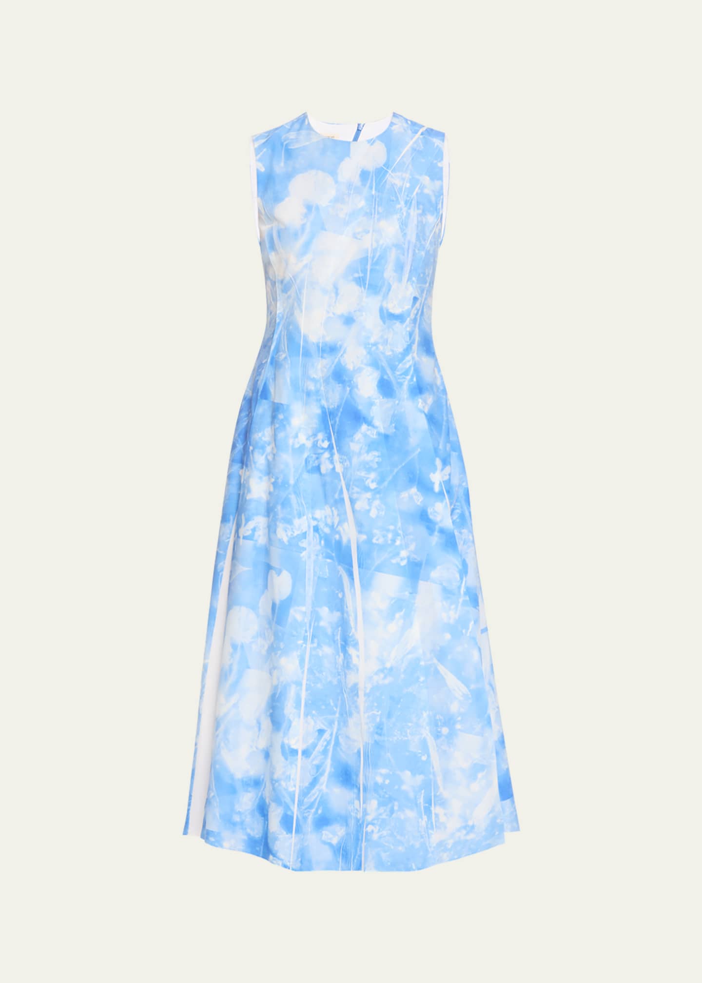 Wylieh sleeveless floral midi dress discount