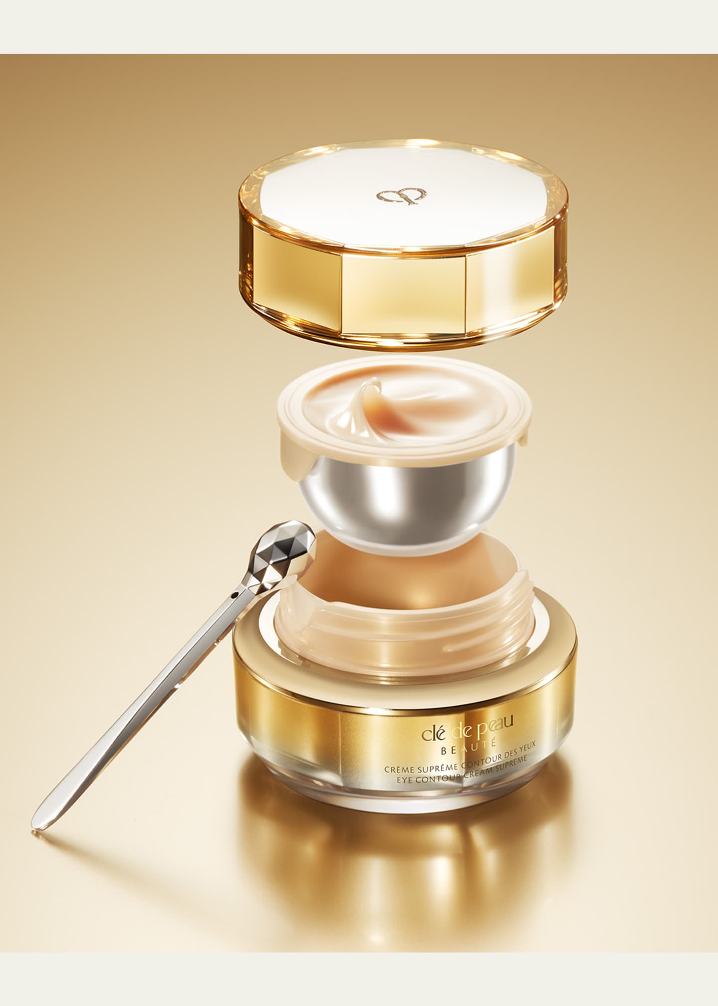 Cle de Peau Beaute Eye Contour Cream Supreme Refill, 0.5 oz. Image 3 of 7