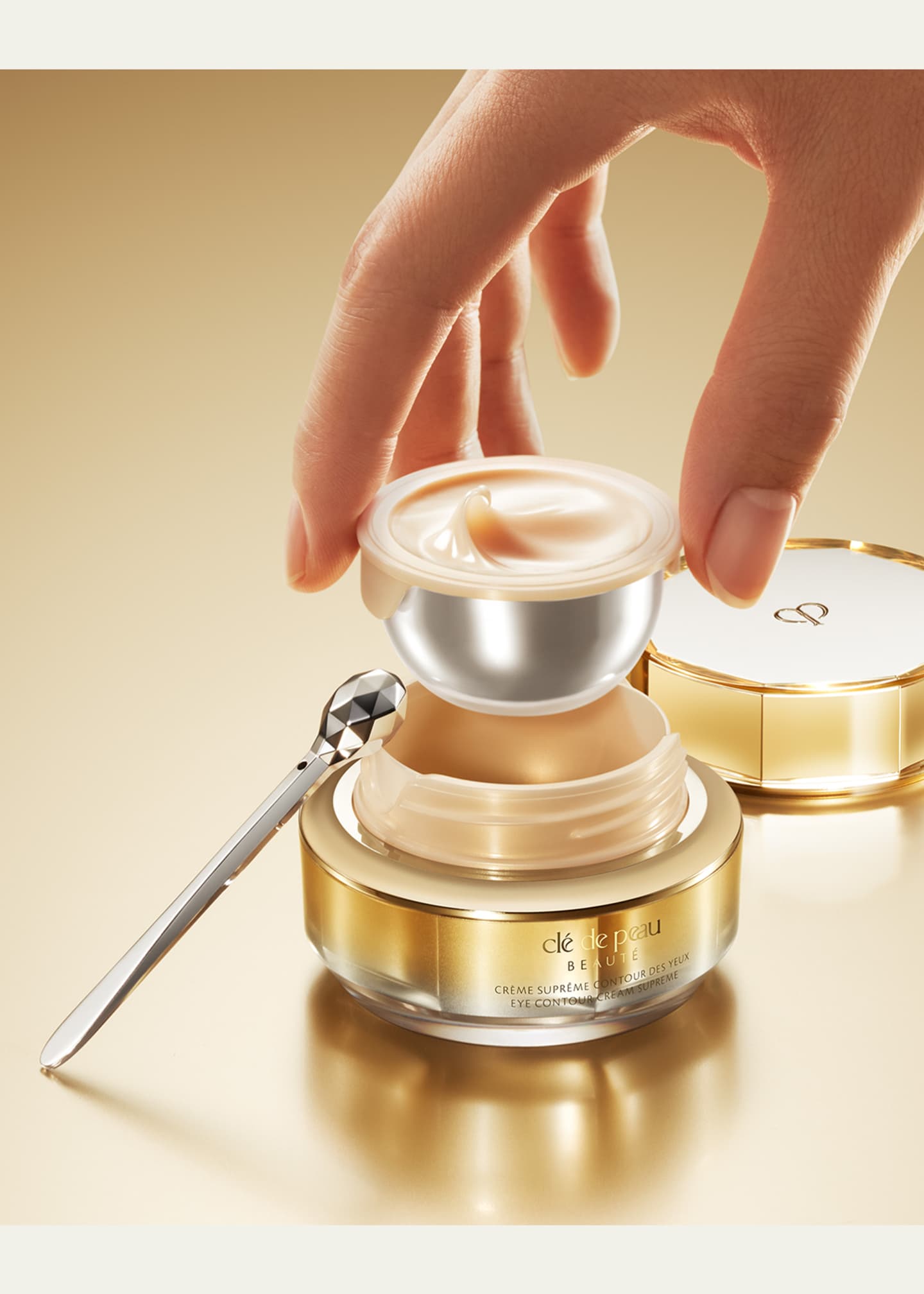 Cle de Peau Beaute Eye Contour Cream Supreme Refill, 0.5 oz. Image 4 of 7