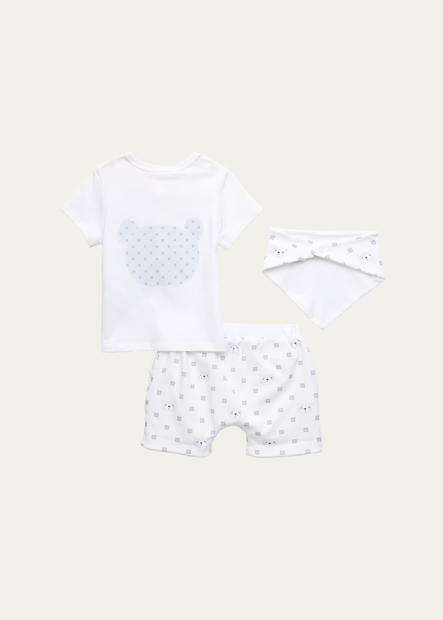 Givenchy Boy's 4G Teddy Graphic T-Shirt Set, Size 1M-18M Image 2 of 5