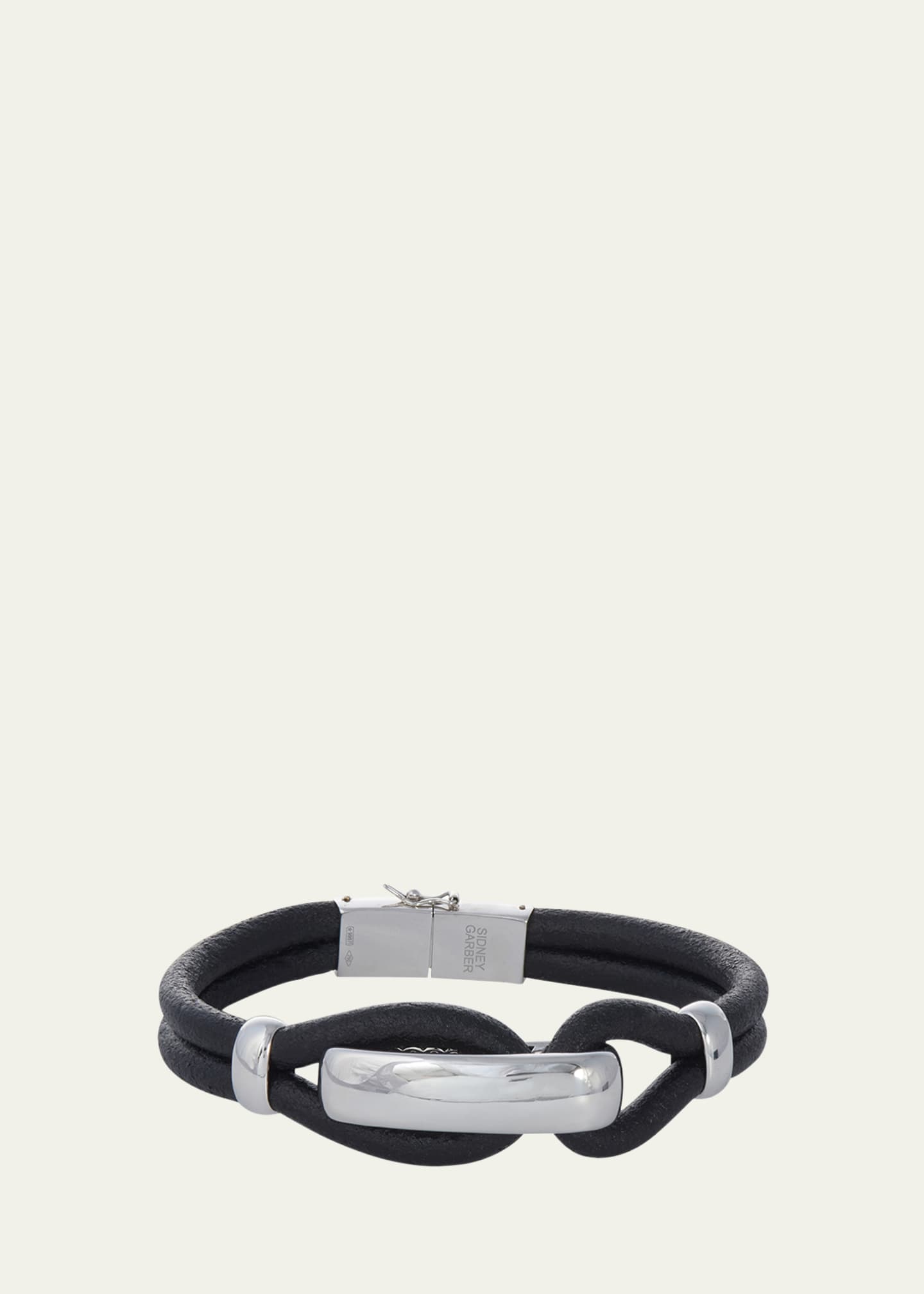 Leather cord wrap bracelet top