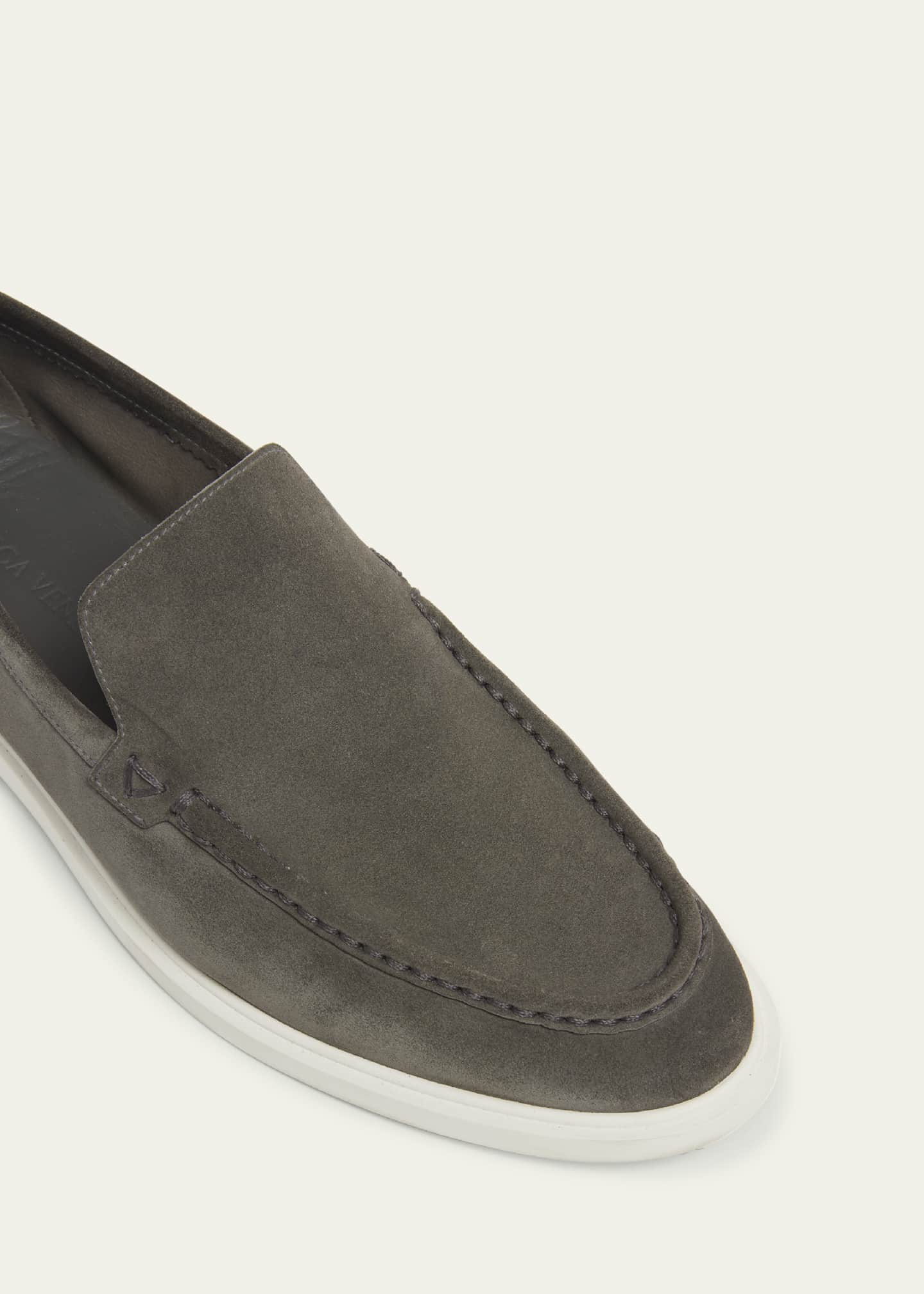 Bottega Veneta Men's Astair Suede Casual Slip-On Loafers Image 5 of 5
