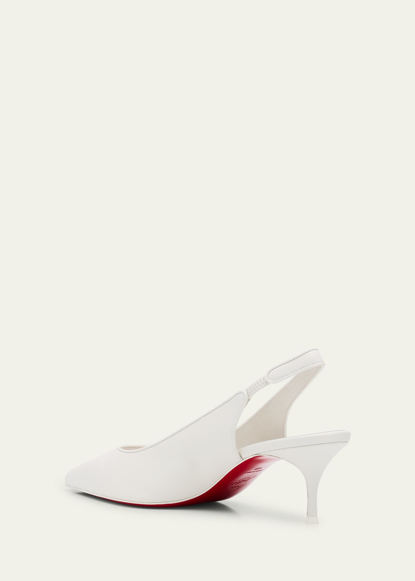 Christian Louboutin Sporty Kate Red Sole Slingback Pumps Image 4 of 6