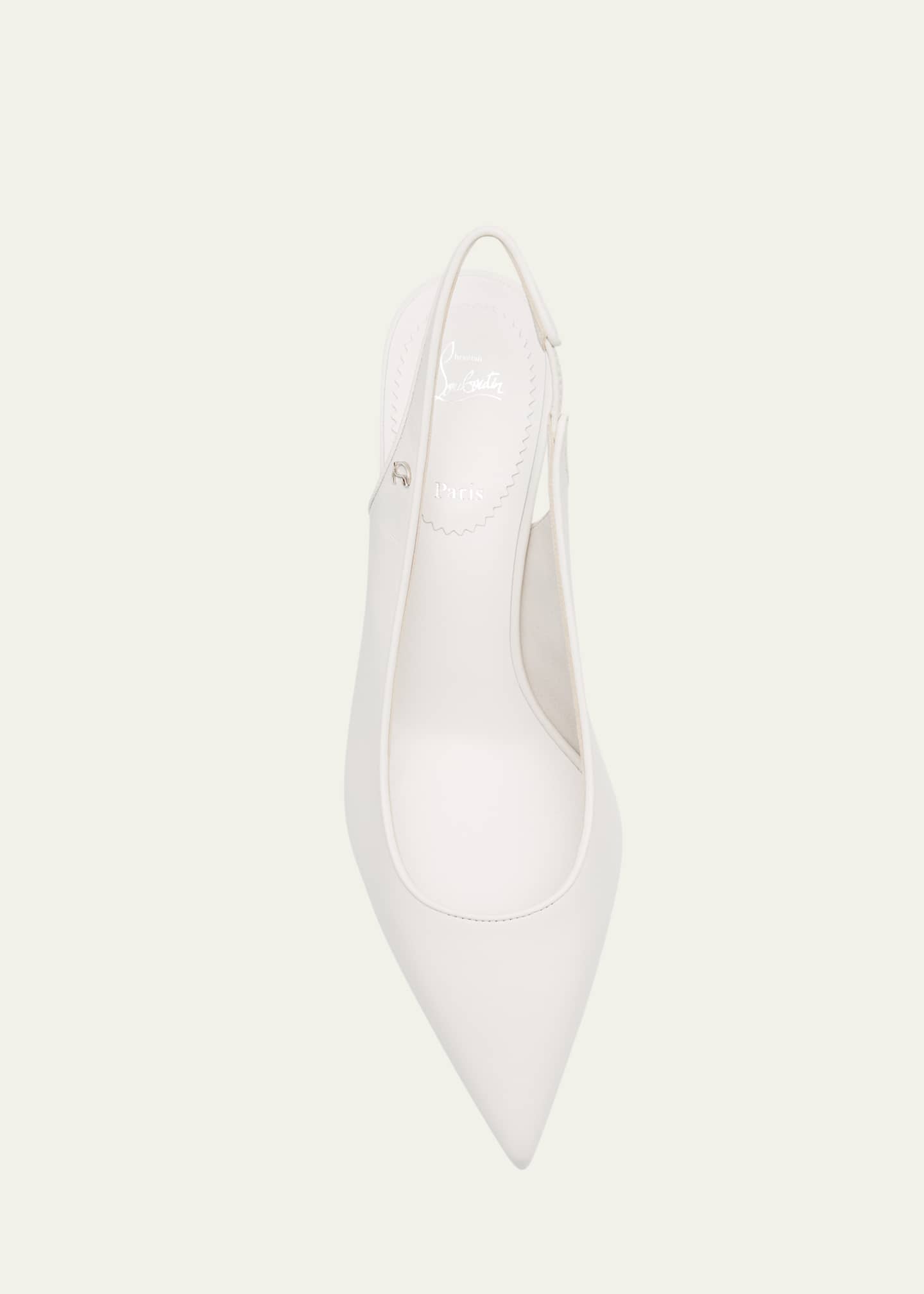 Christian Louboutin Sporty Kate Red Sole Slingback Pumps Image 6 of 6