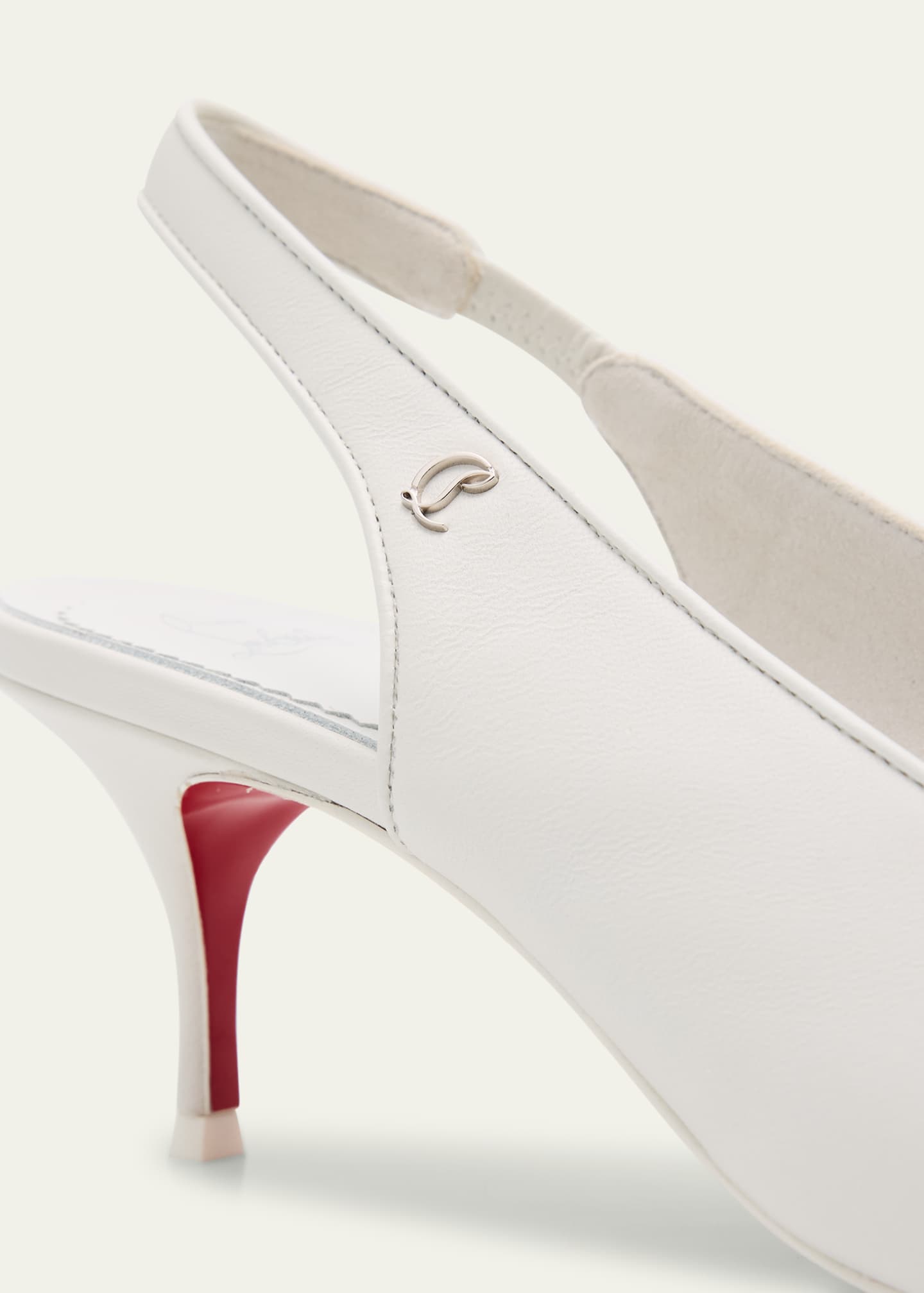 Christian Louboutin Sporty Kate Red Sole Slingback Pumps Image 5 of 6