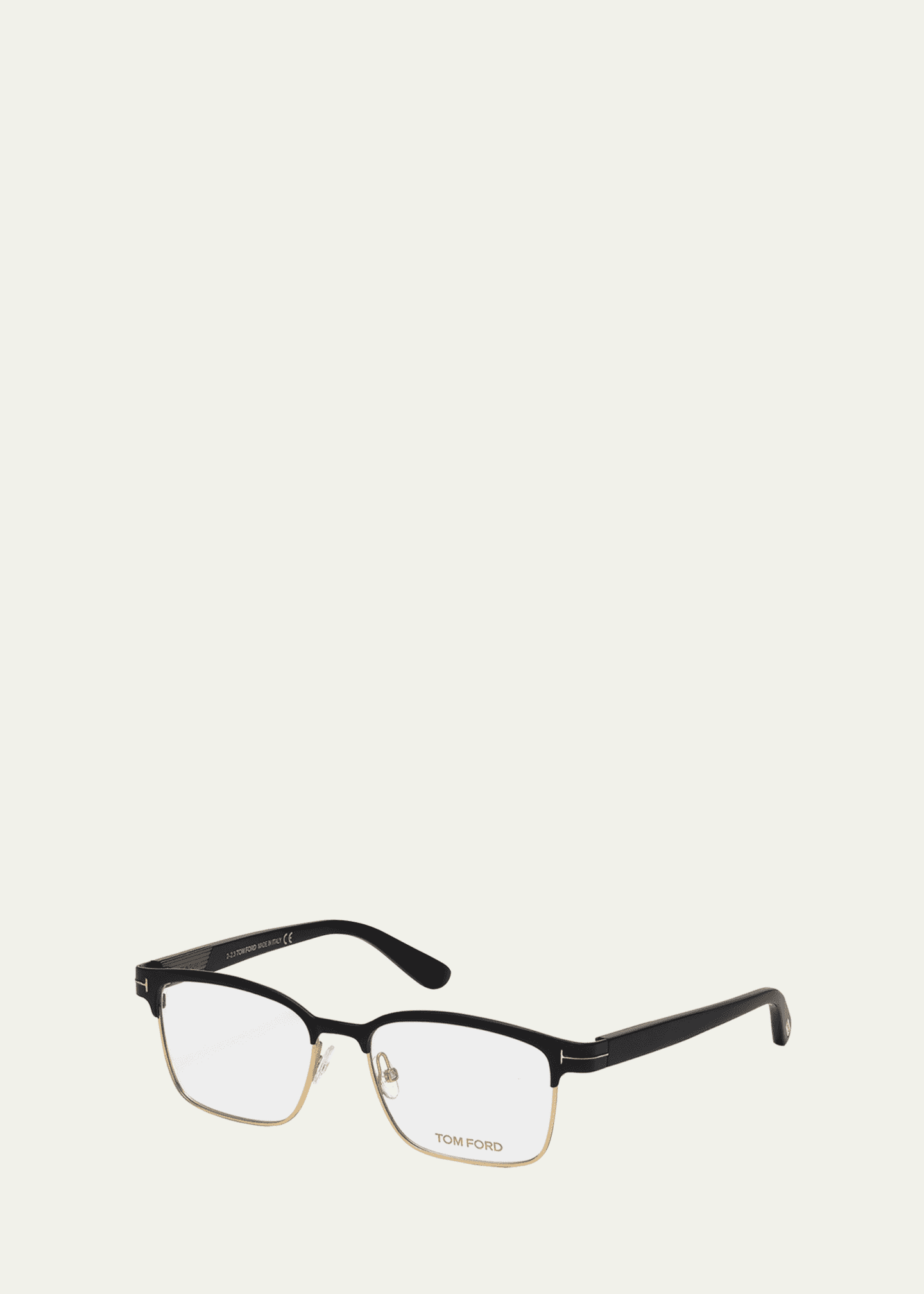 Tom ford glasses black and gold sale