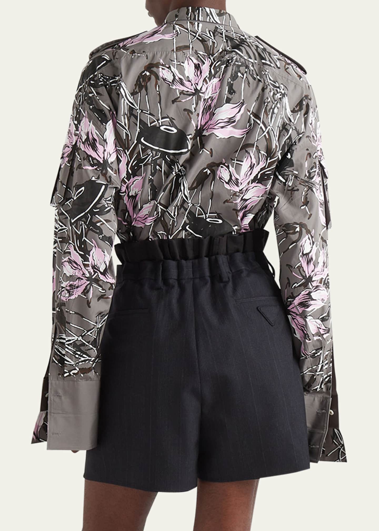 Prada floral shirt sales