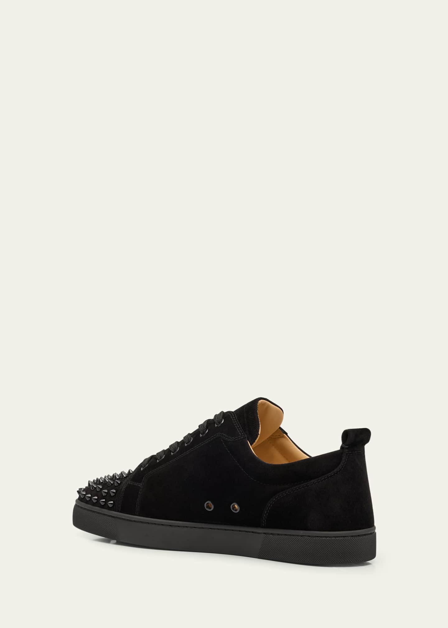 Christian louboutin junior spike black cheap