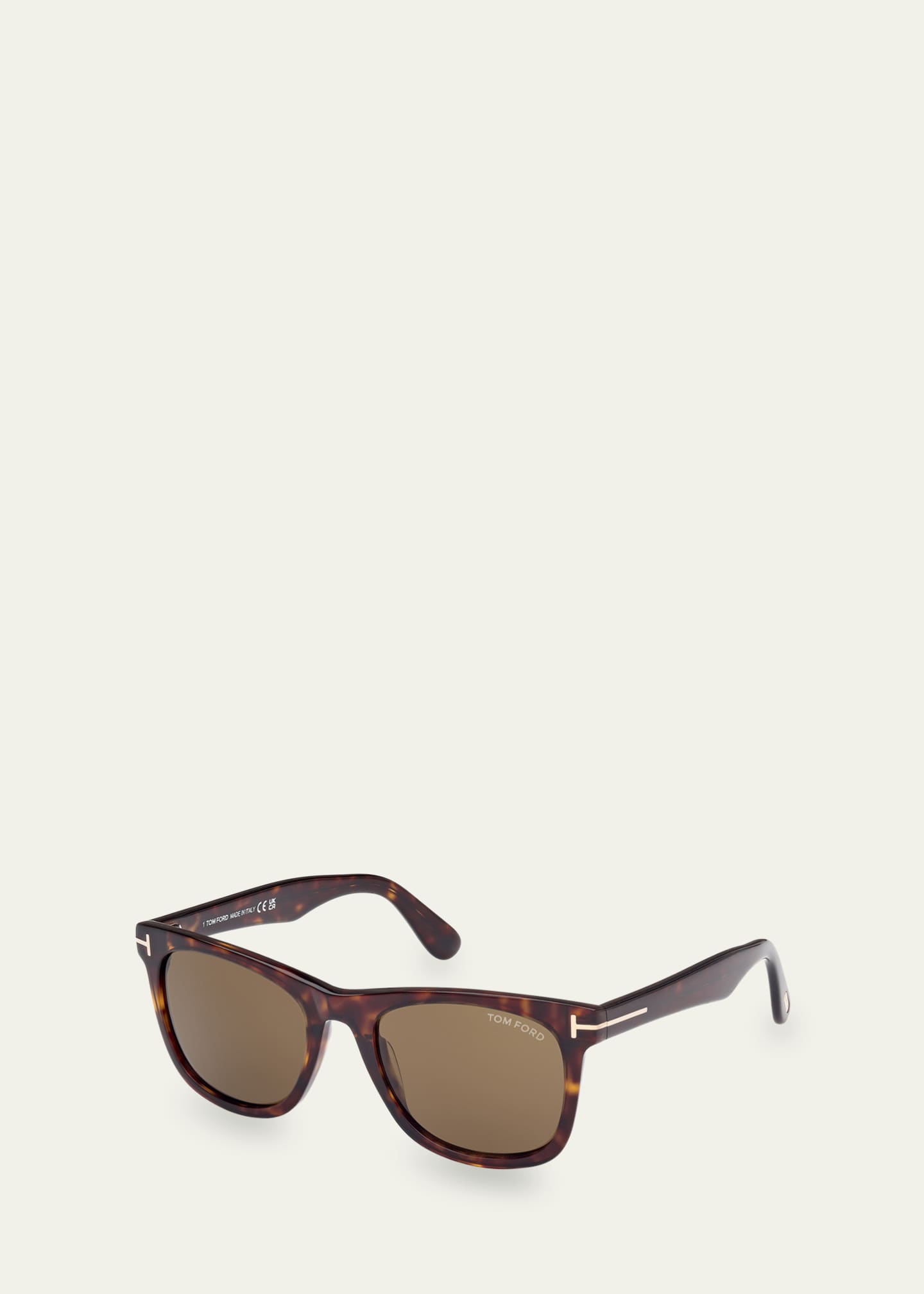 TOM FORD Men's Kevyn Acetate Square Sunglasses Image 2 of 2