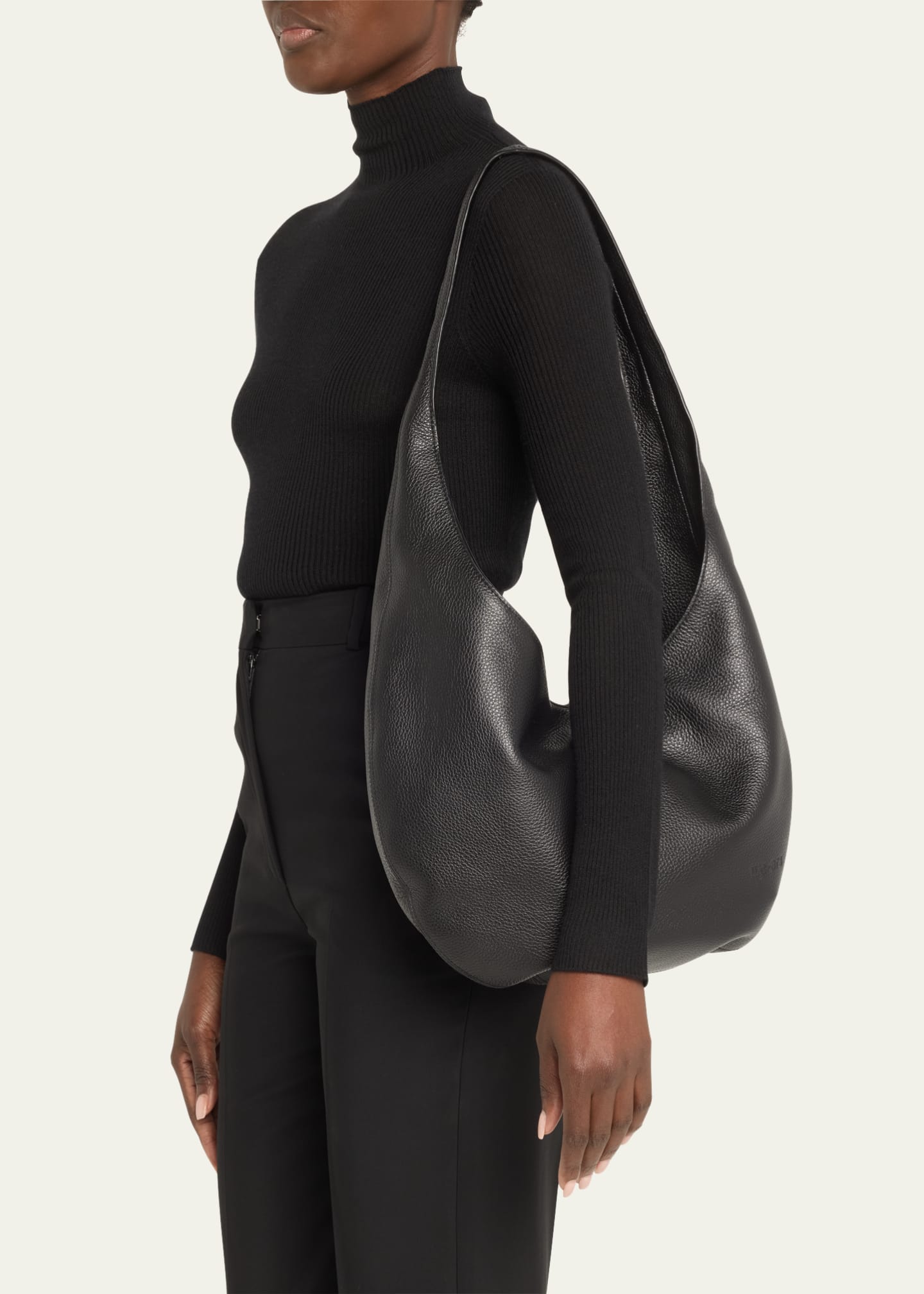 WE-AR4 The H Leather Hobo Bag Image 2 of 5