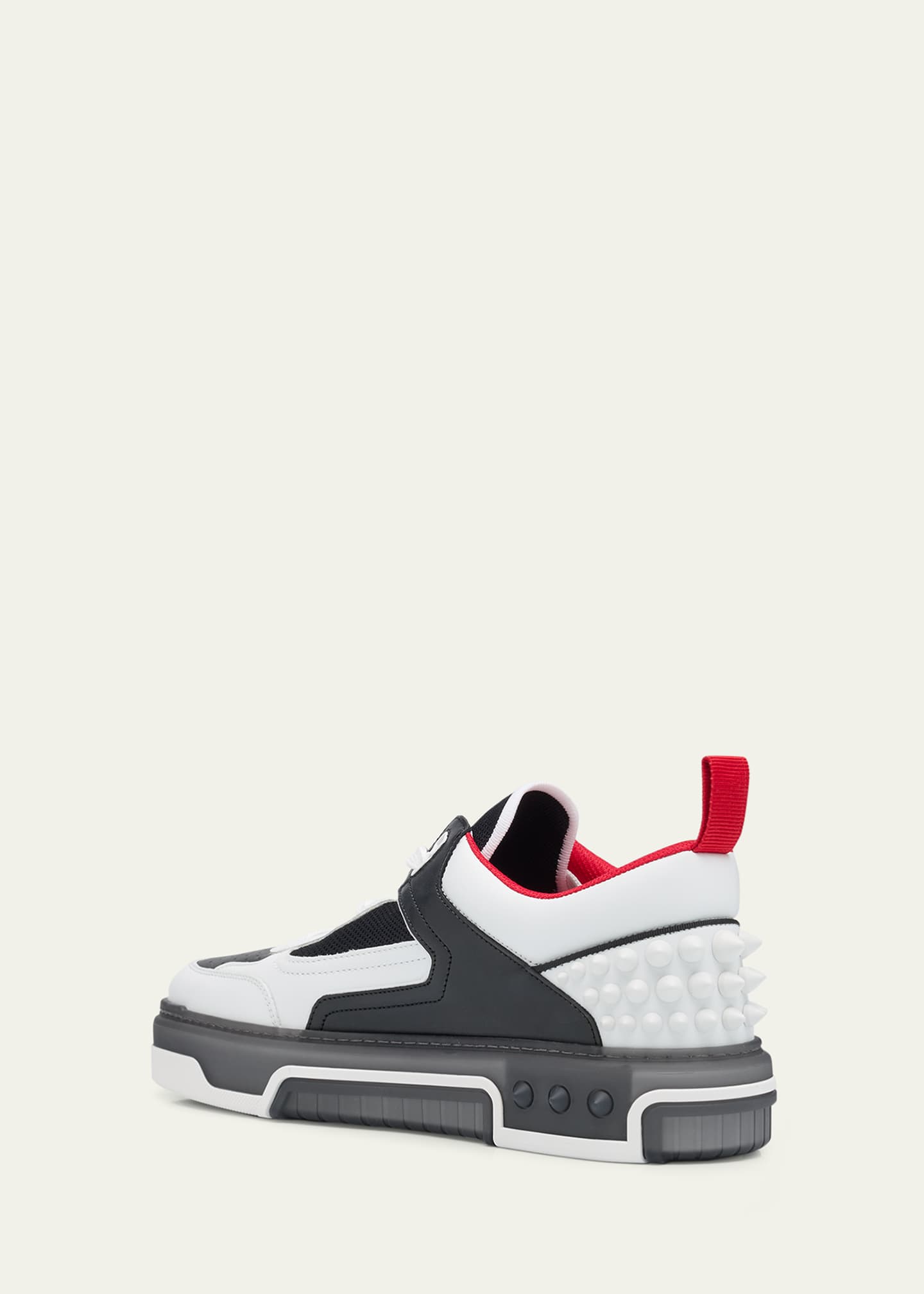 Christian Louboutin Men's Astroloubi Spikes Fashion Sneakers Image 4 of 6