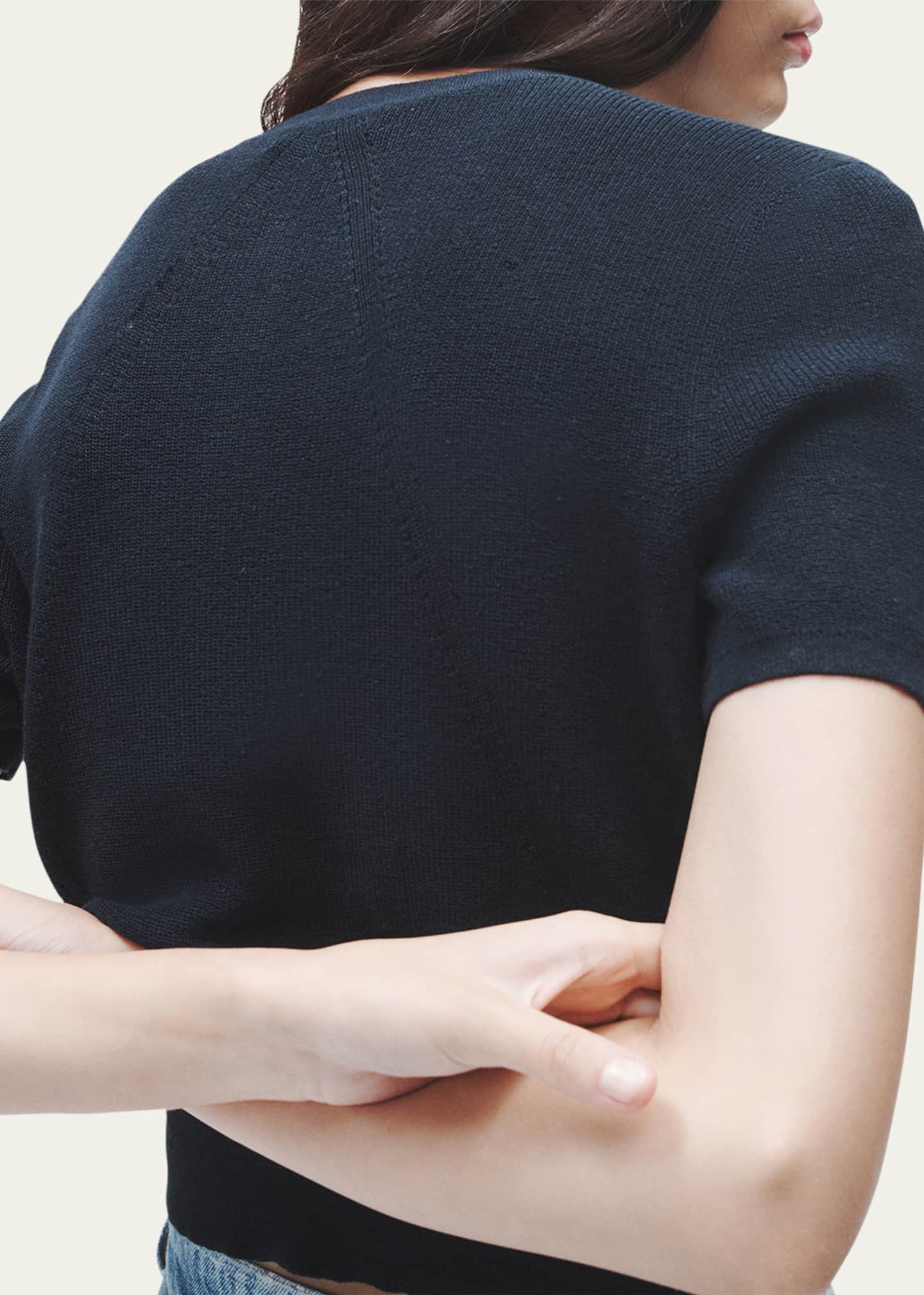 Rag & Bone Dina Short-Sleeve Cardigan Image 2 of 4