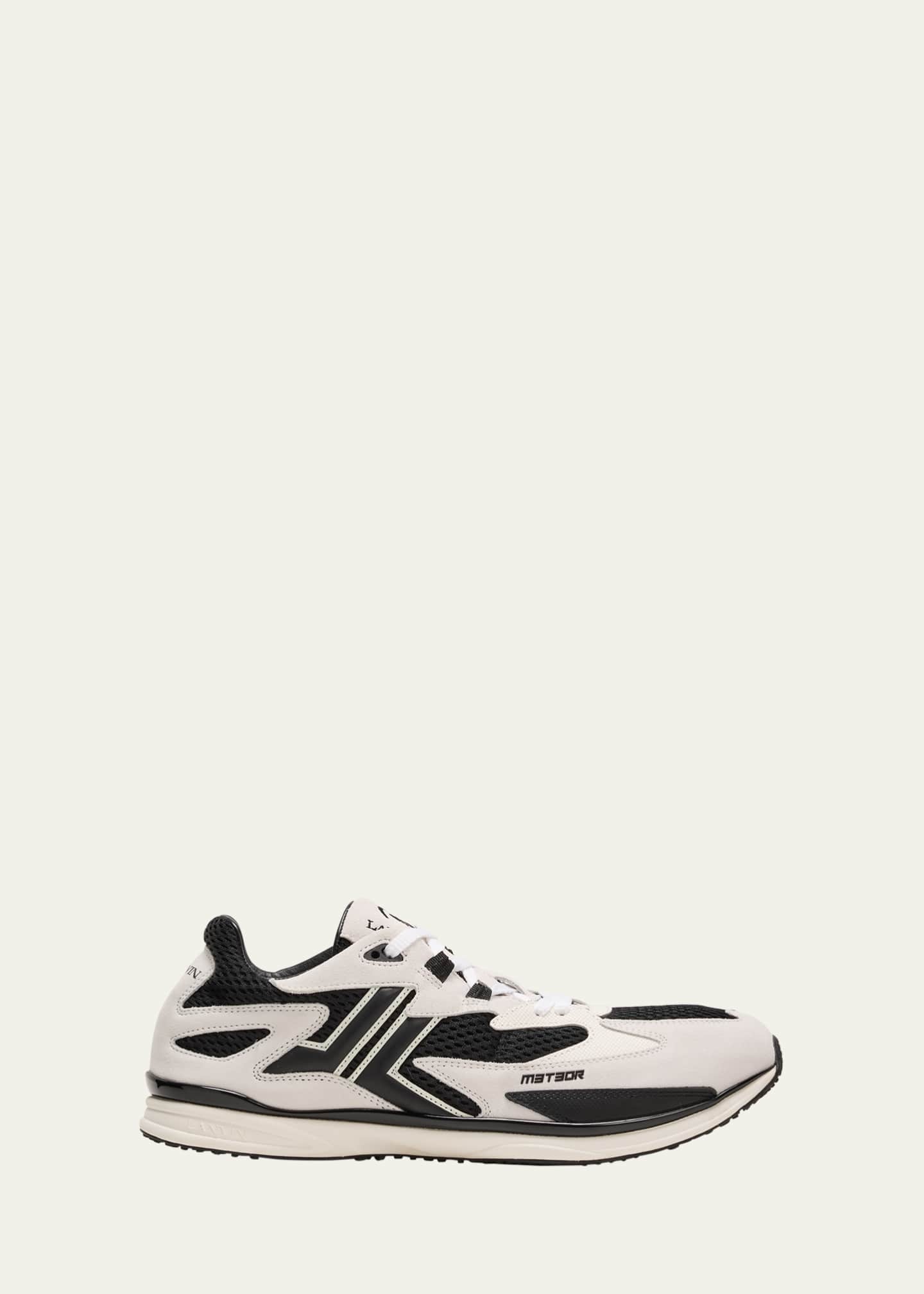 Lanvin Men's Meteor Colorblock Runner Sneakers - Bergdorf Goodman