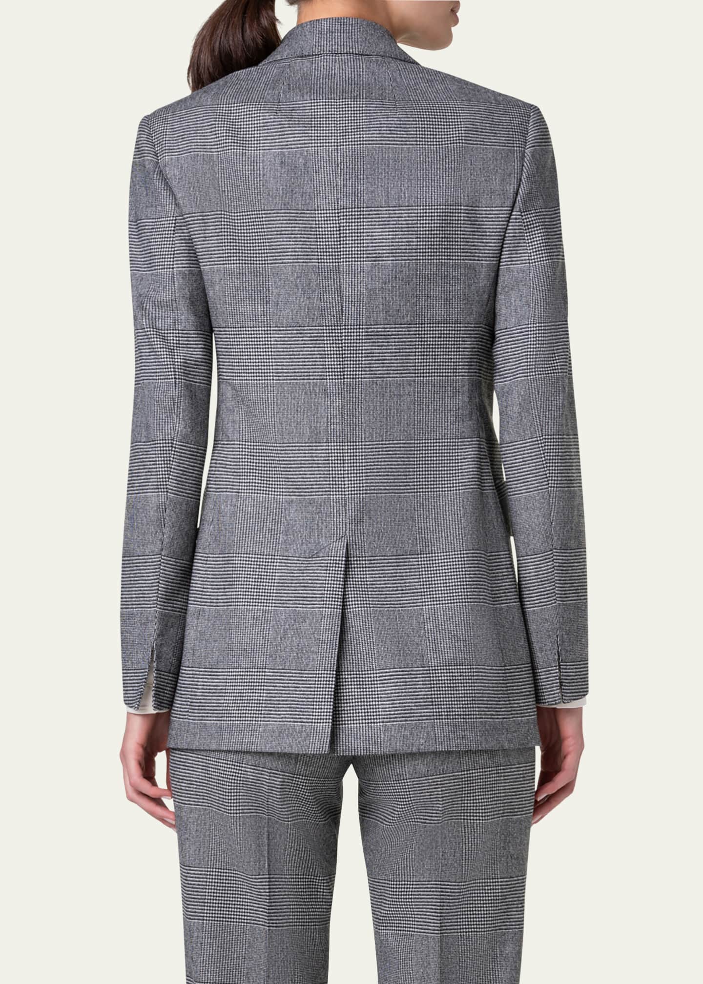 Akris Nadine Cashmere and Wool Blazer Jacket Image 3 of 5