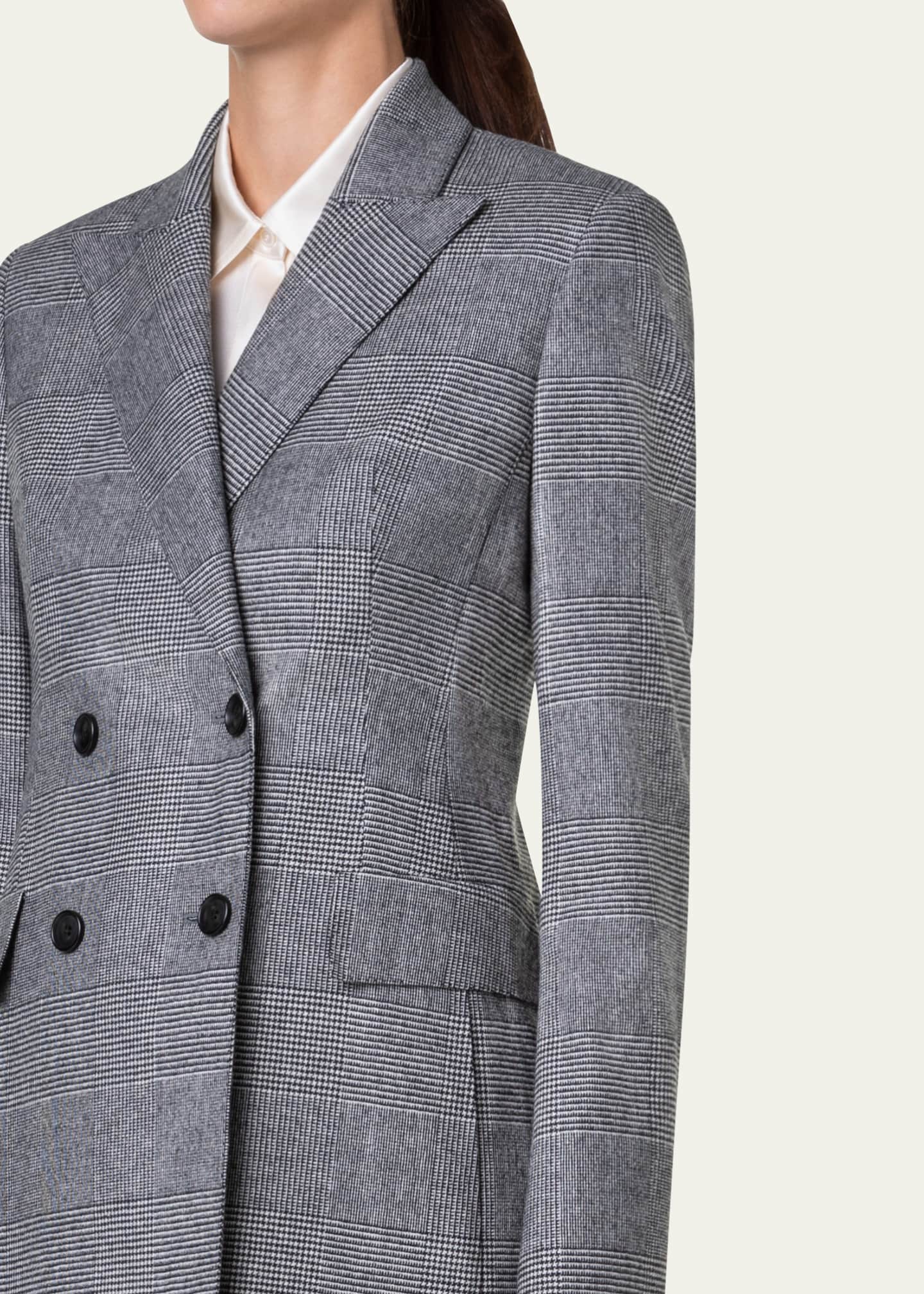 Akris Nadine Cashmere and Wool Blazer Jacket Image 5 of 5