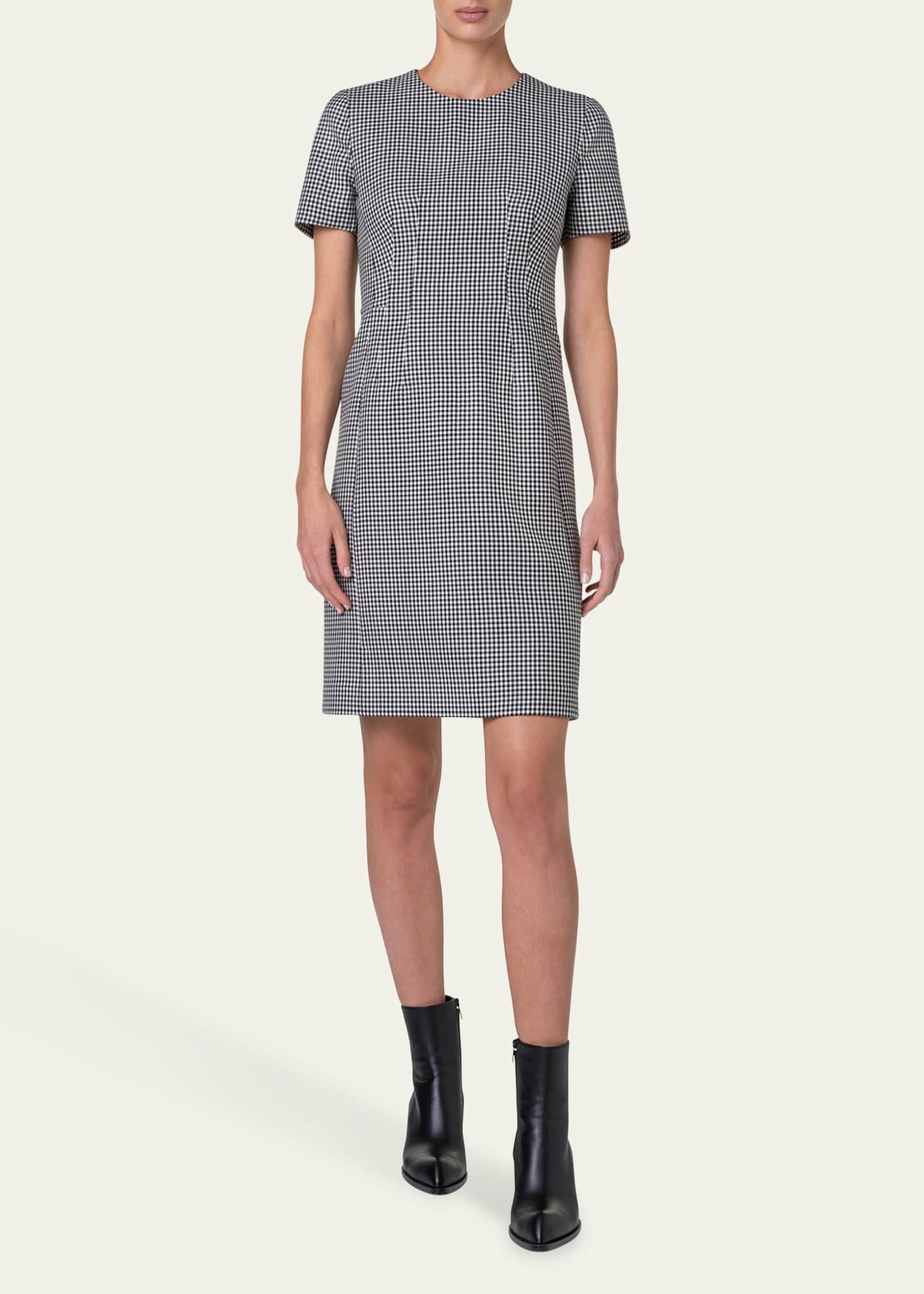 Akris Double Face Wool Tailored Sheath Dress Bergdorf Goodman