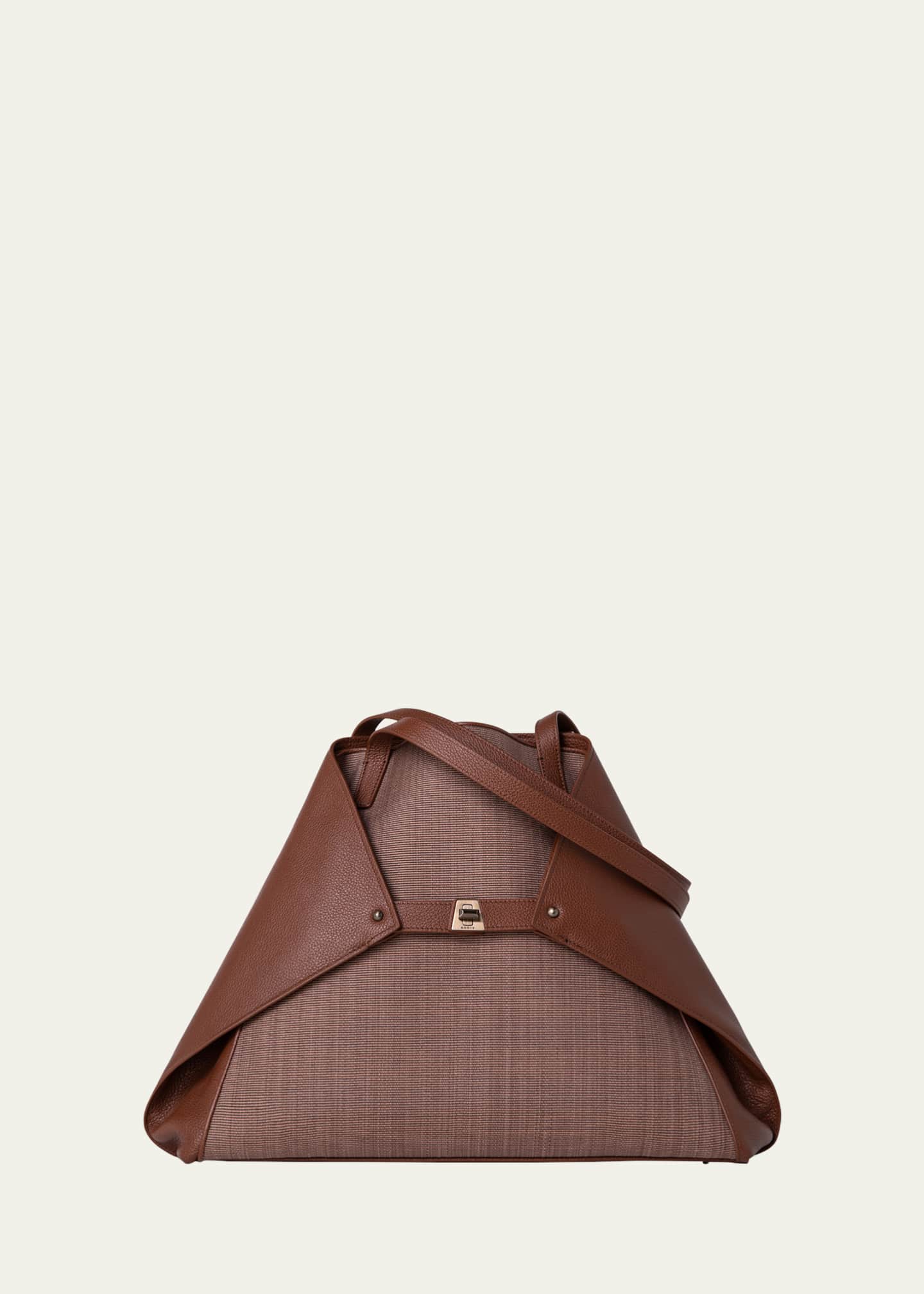 Akris Ai Medium Horsehair Shoulder Bag Image 1 of 5