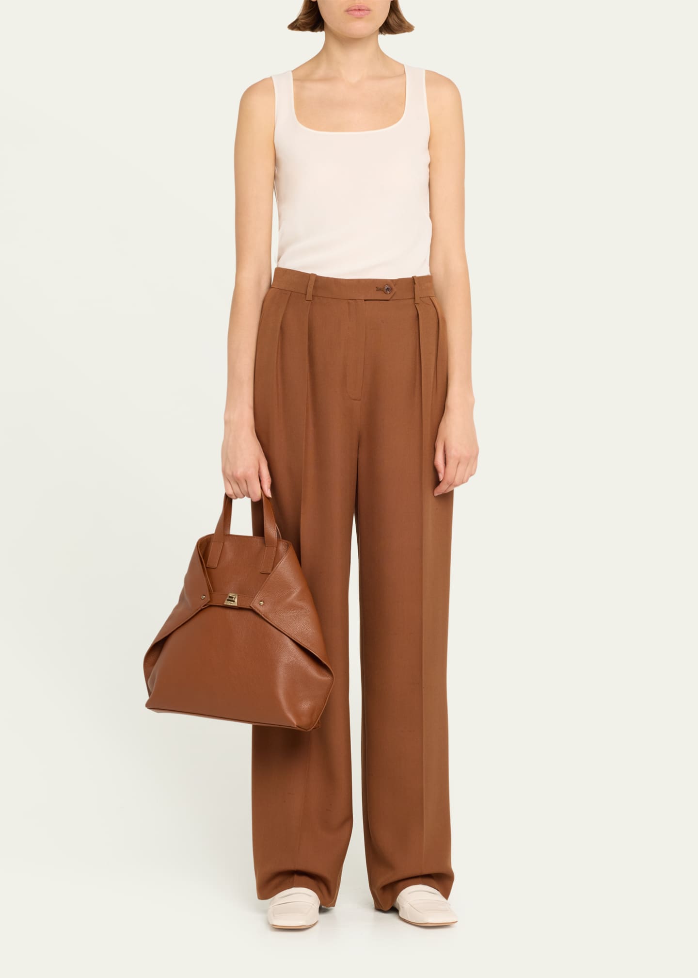 Akris Ai Small Leather Backpack Image 5 of 5