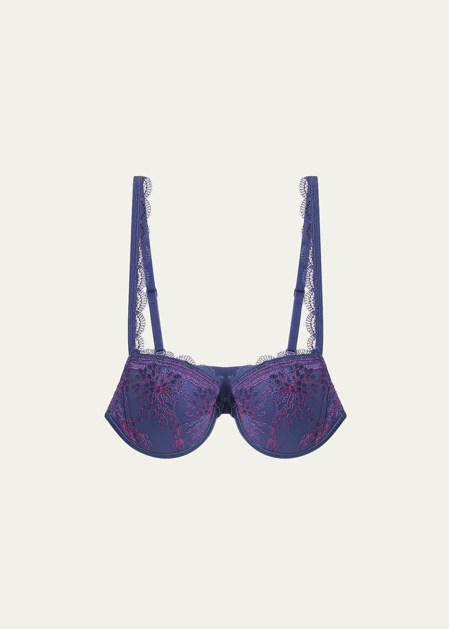 Soutien-gorge Push-up Simone Pérèle Modèle Eliza - Taille 85A, Couleur Marron - Neuf Avec étiquettes
