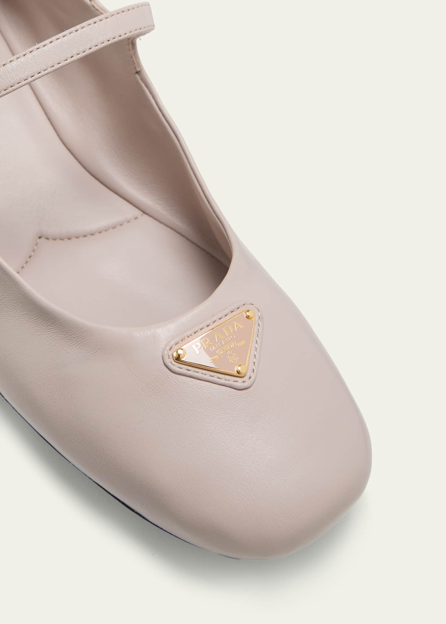 Prada ballerina flats best sale